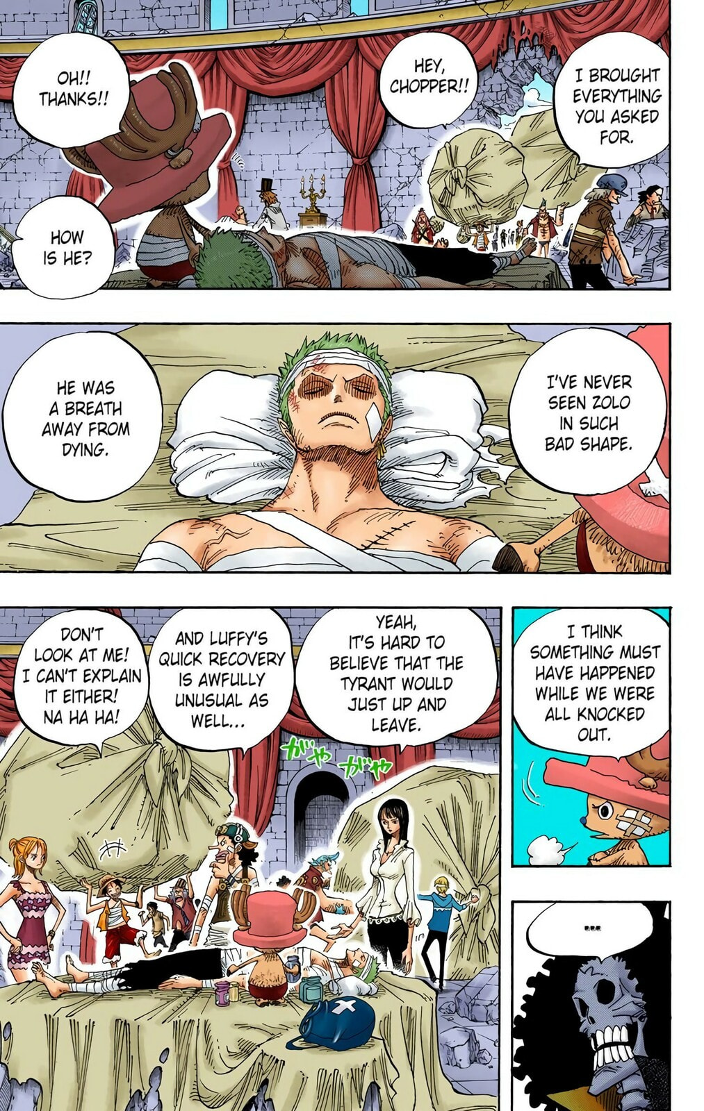 Read One Piece (Colored) chapter 486 image 6 on Lezhin