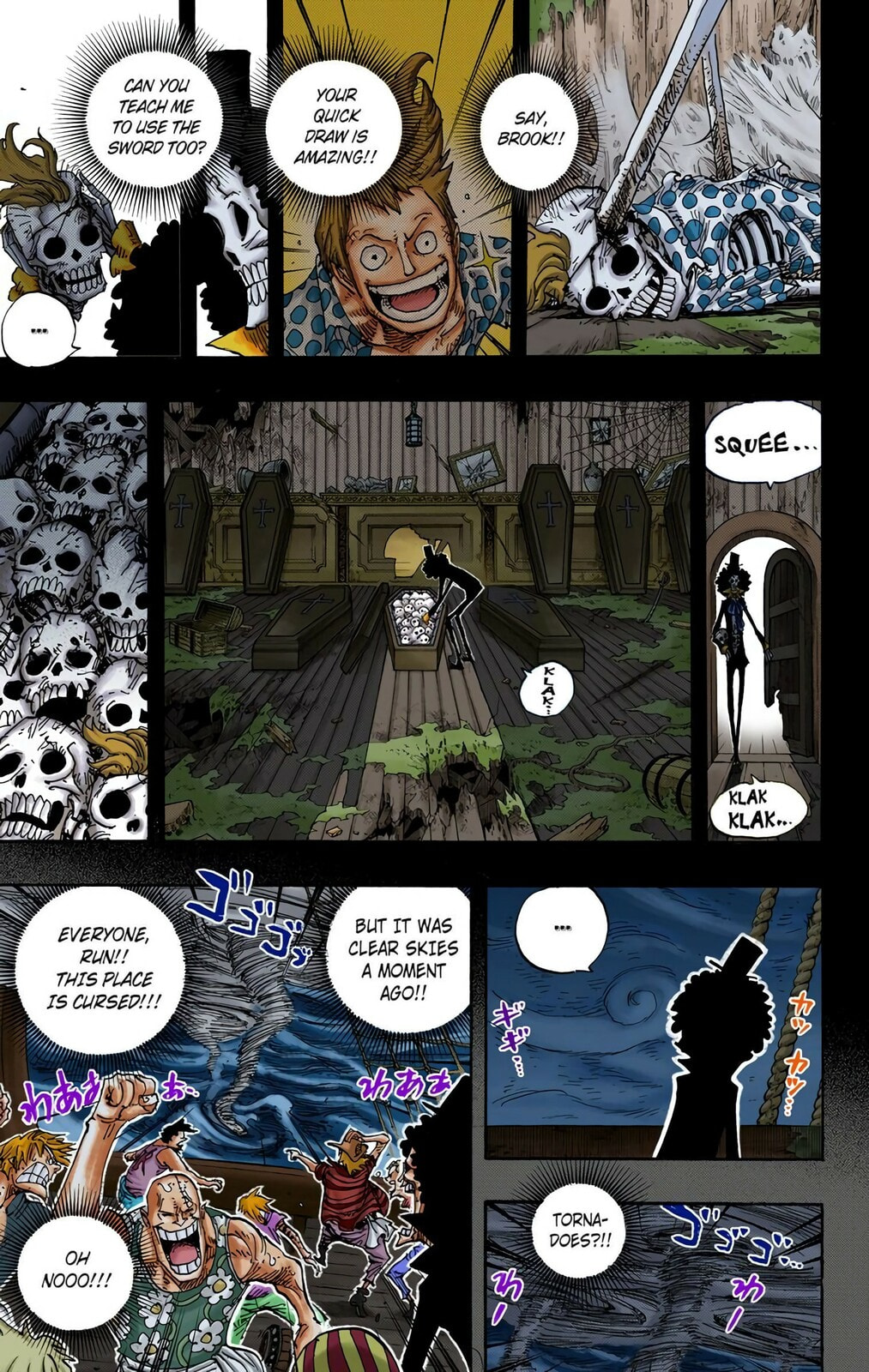 Read One Piece (Colored) chapter 487 image 12 on Lezhin