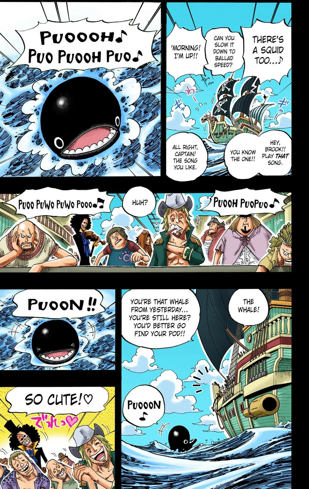 Read One Piece (Colored) chapter 487 image 2 on Lezhin
