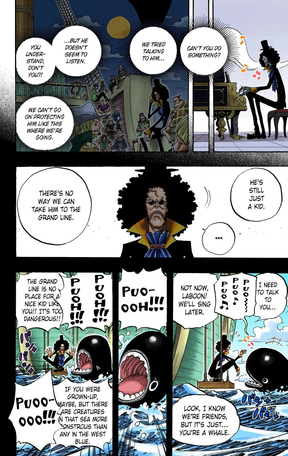 Read One Piece (Colored) chapter 487 image 5 on Lezhin
