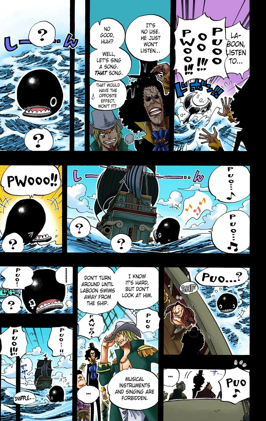 Read One Piece (Colored) chapter 487 image 6 on Lezhin
