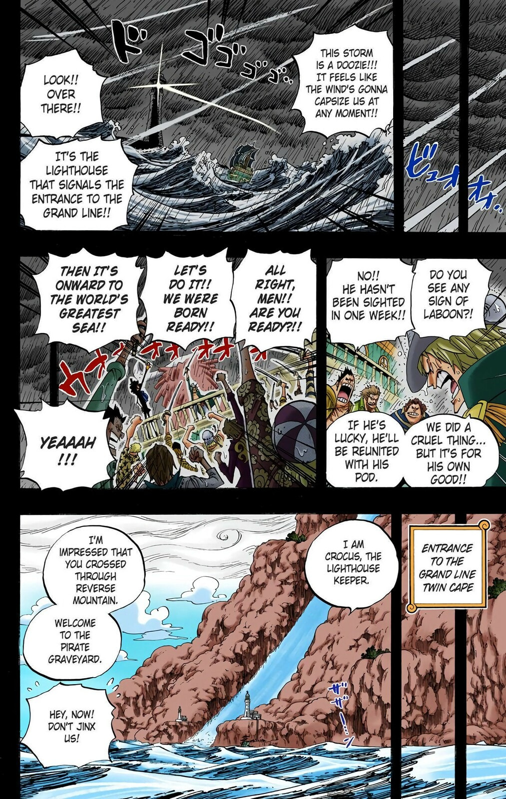 Read One Piece (Colored) chapter 487 image 7 on Lezhin