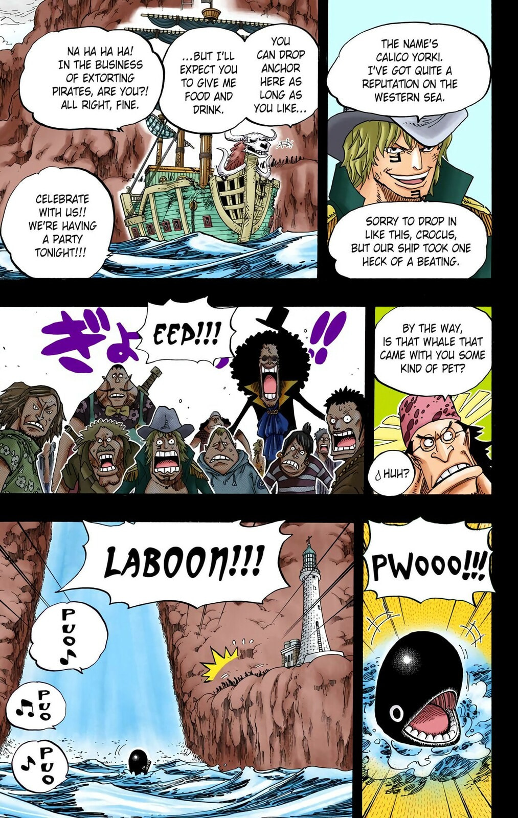 Read One Piece (Colored) chapter 487 image 8 on Lezhin