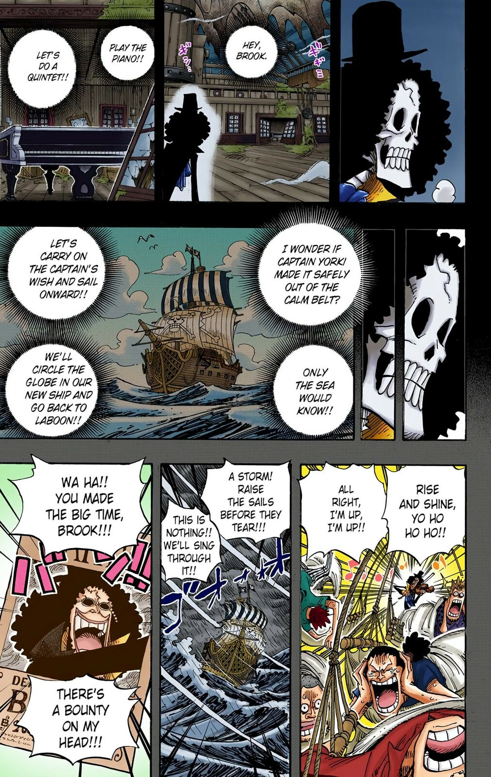 Read One Piece (Colored) chapter 488 image 4 on Lezhin