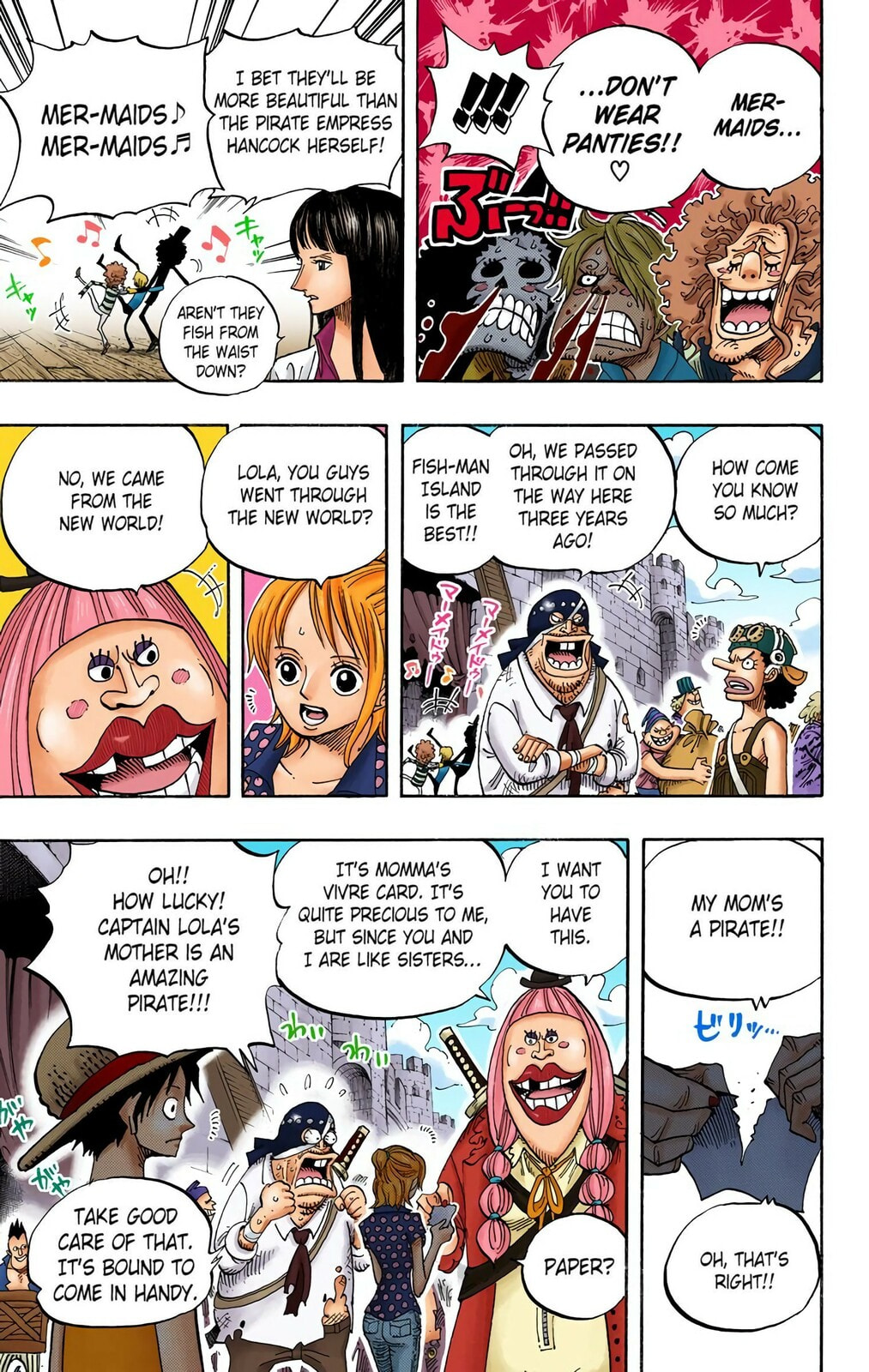 Read One Piece (Colored) chapter 489 image 14 on Lezhin