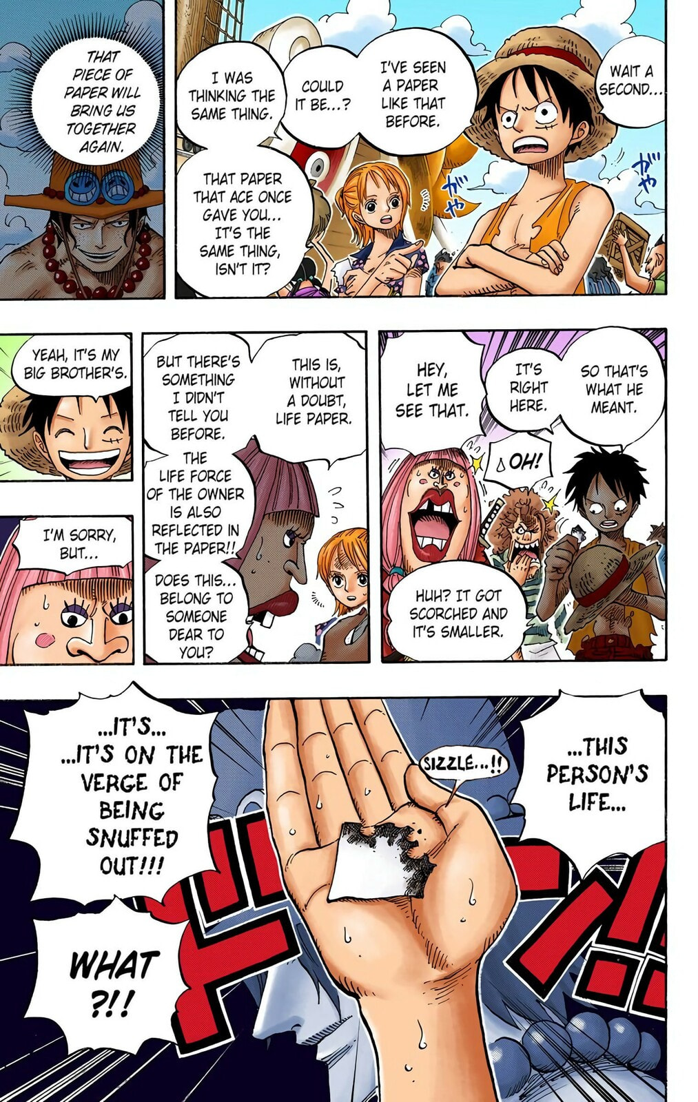 Read One Piece (Colored) chapter 489 image 16 on Lezhin