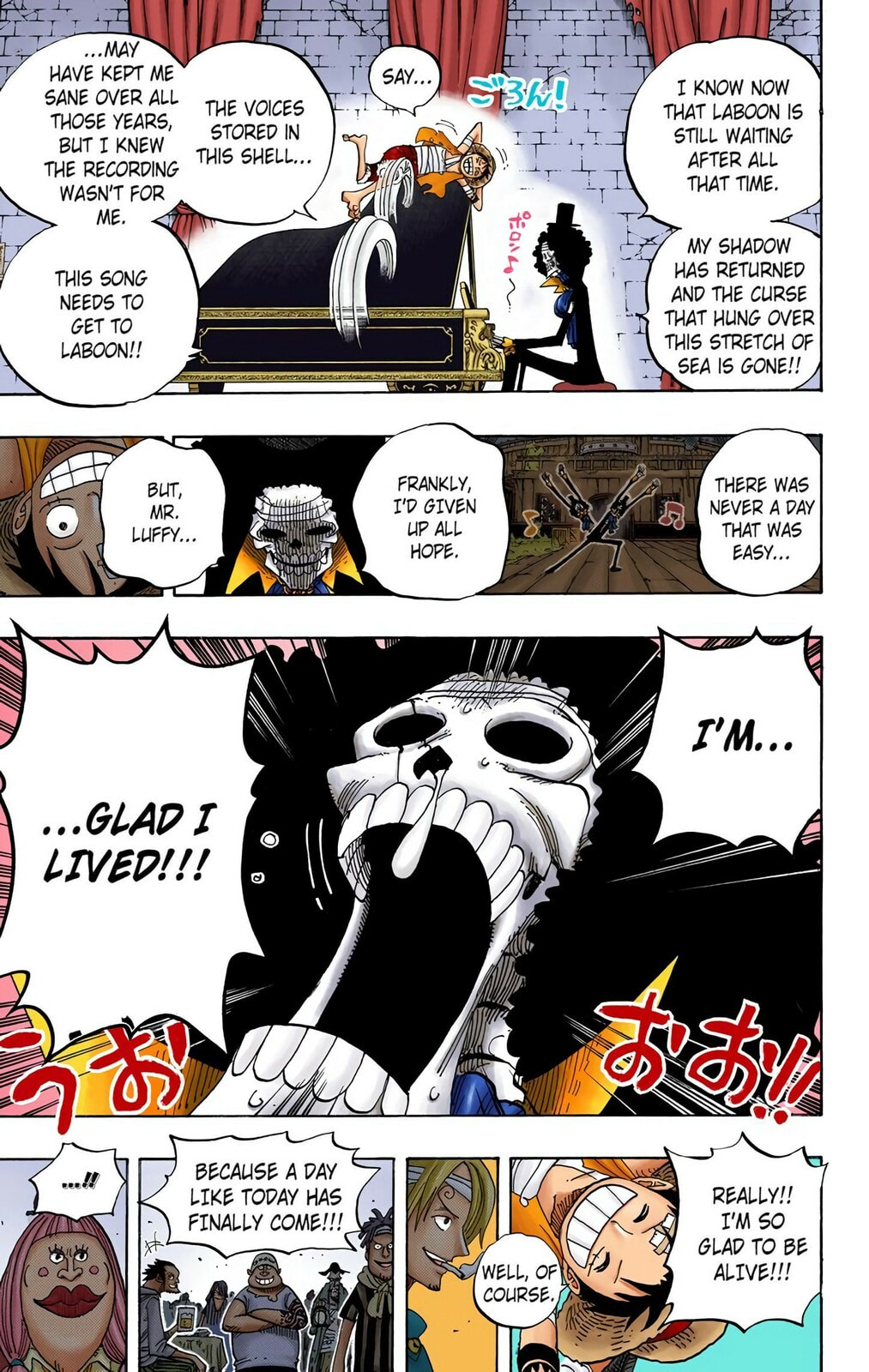 Read One Piece (Colored) chapter 489 image 4 on Lezhin