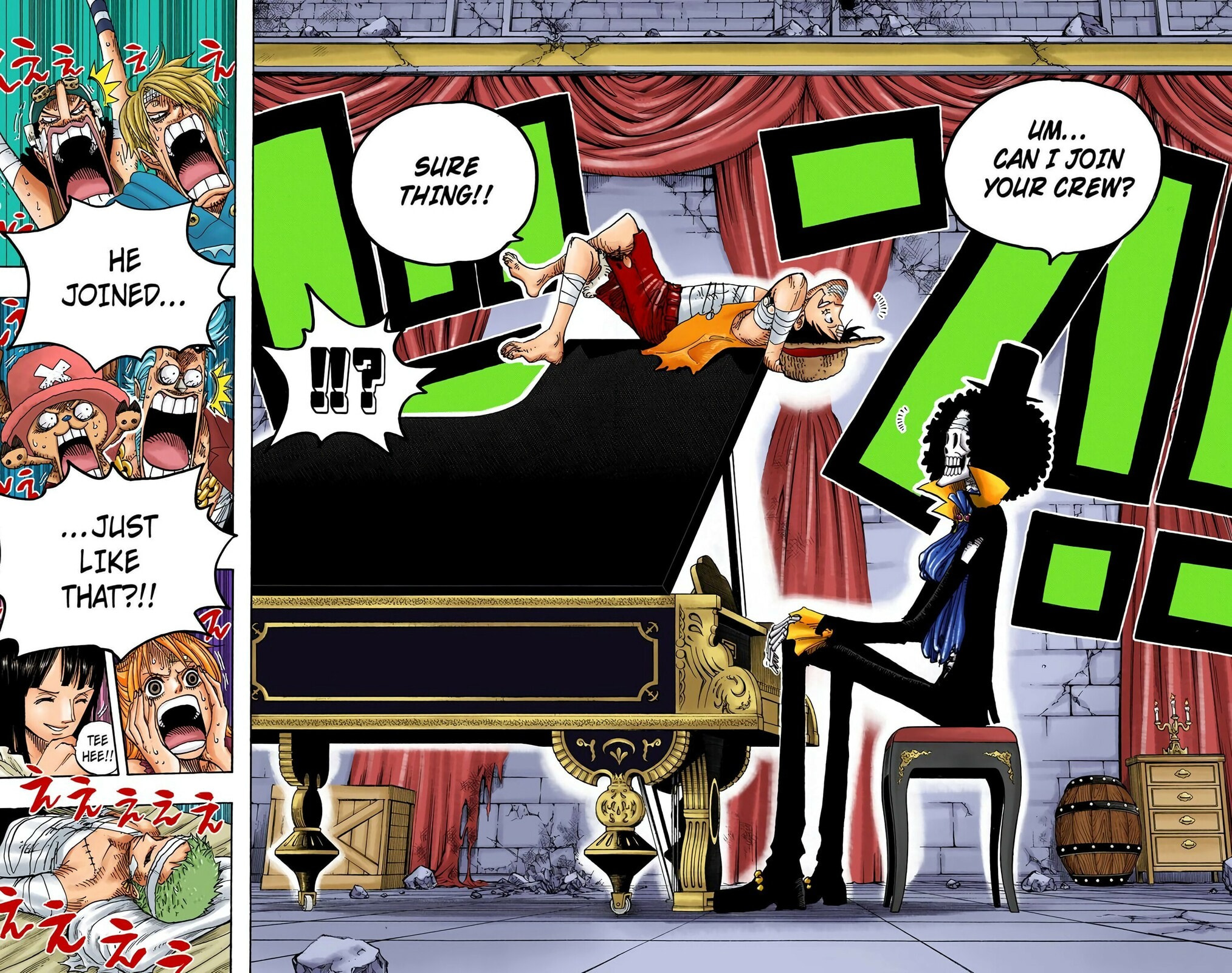 Read One Piece (Colored) chapter 489 image 5 on Lezhin