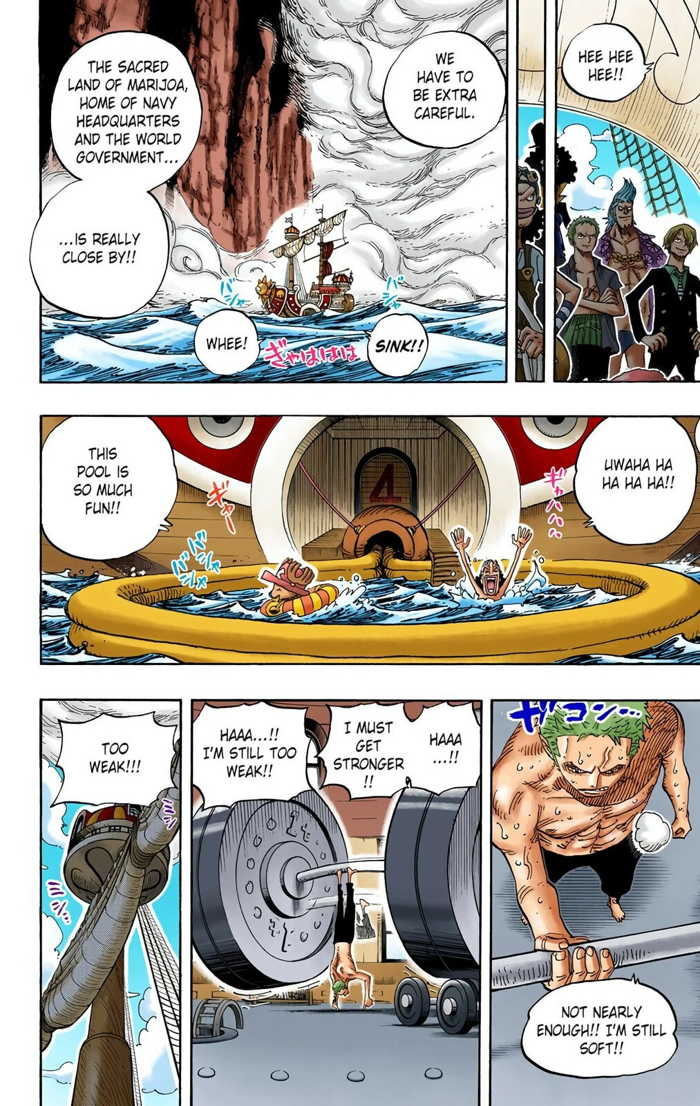 Read One Piece (Colored) chapter 490 image 10 on Lezhin