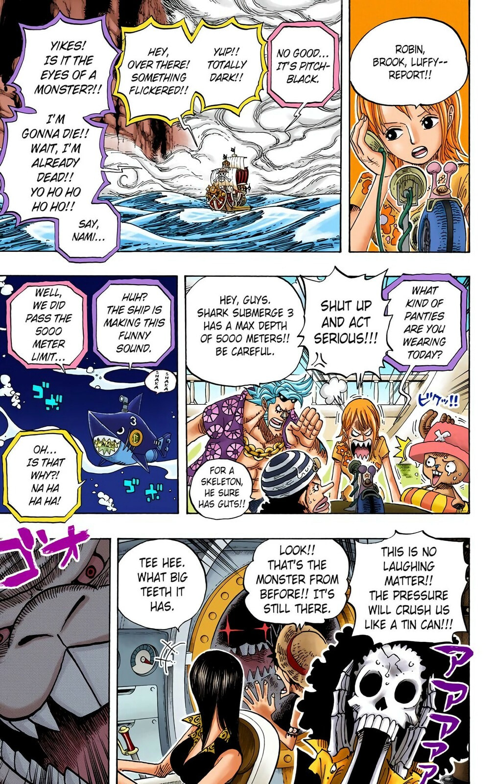 Read One Piece (Colored) chapter 490 image 11 on Lezhin