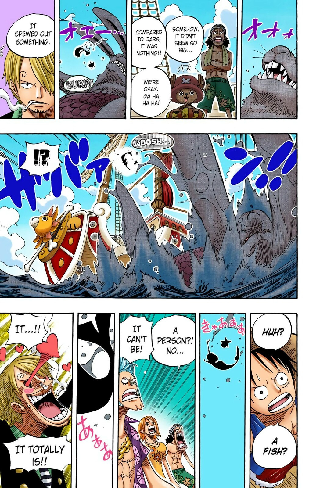 Read One Piece (Colored) chapter 490 image 15 on Lezhin