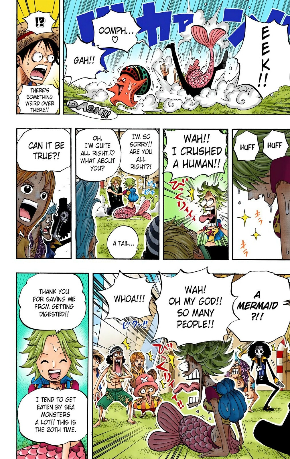 Read One Piece (Colored) chapter 490 image 16 on Lezhin