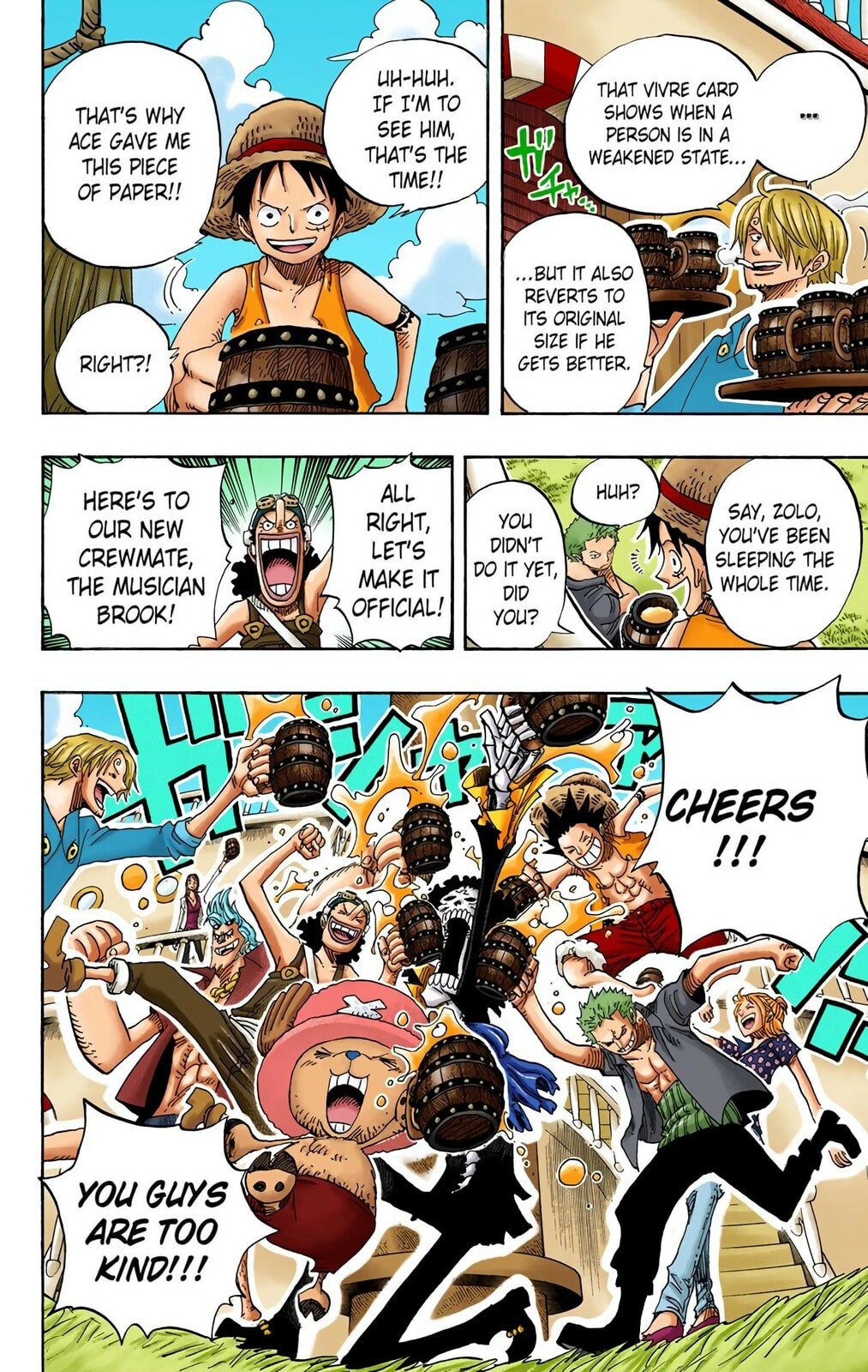 Read One Piece (Colored) chapter 490 image 5 on Lezhin
