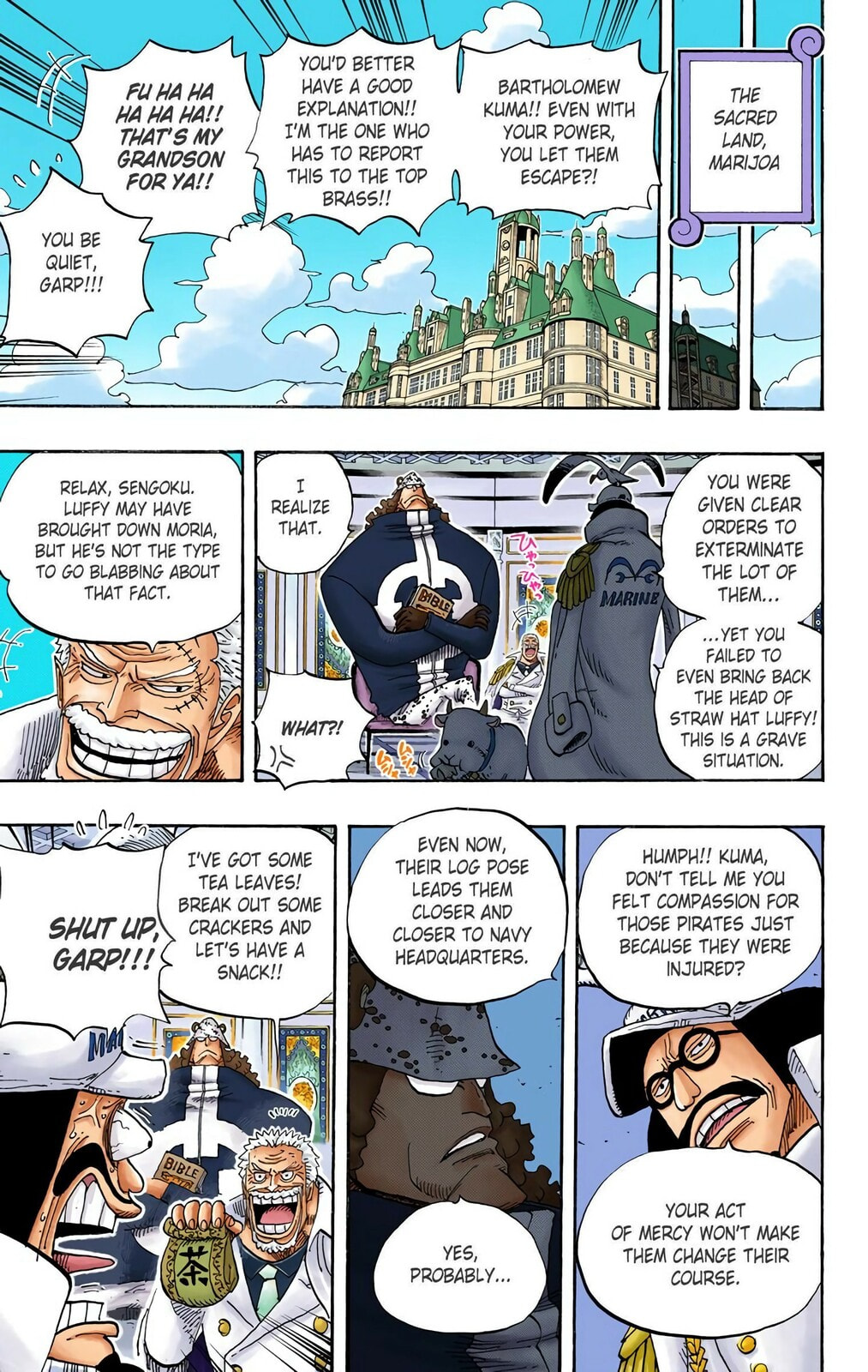 Read One Piece (Colored) chapter 490 image 6 on Lezhin