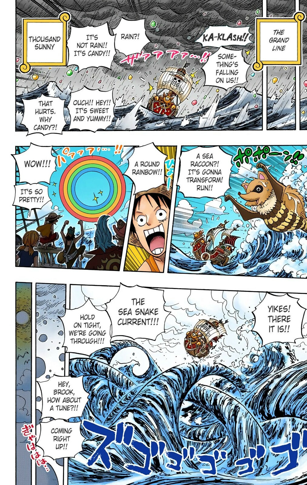 Read One Piece (Colored) chapter 490 image 7 on Lezhin