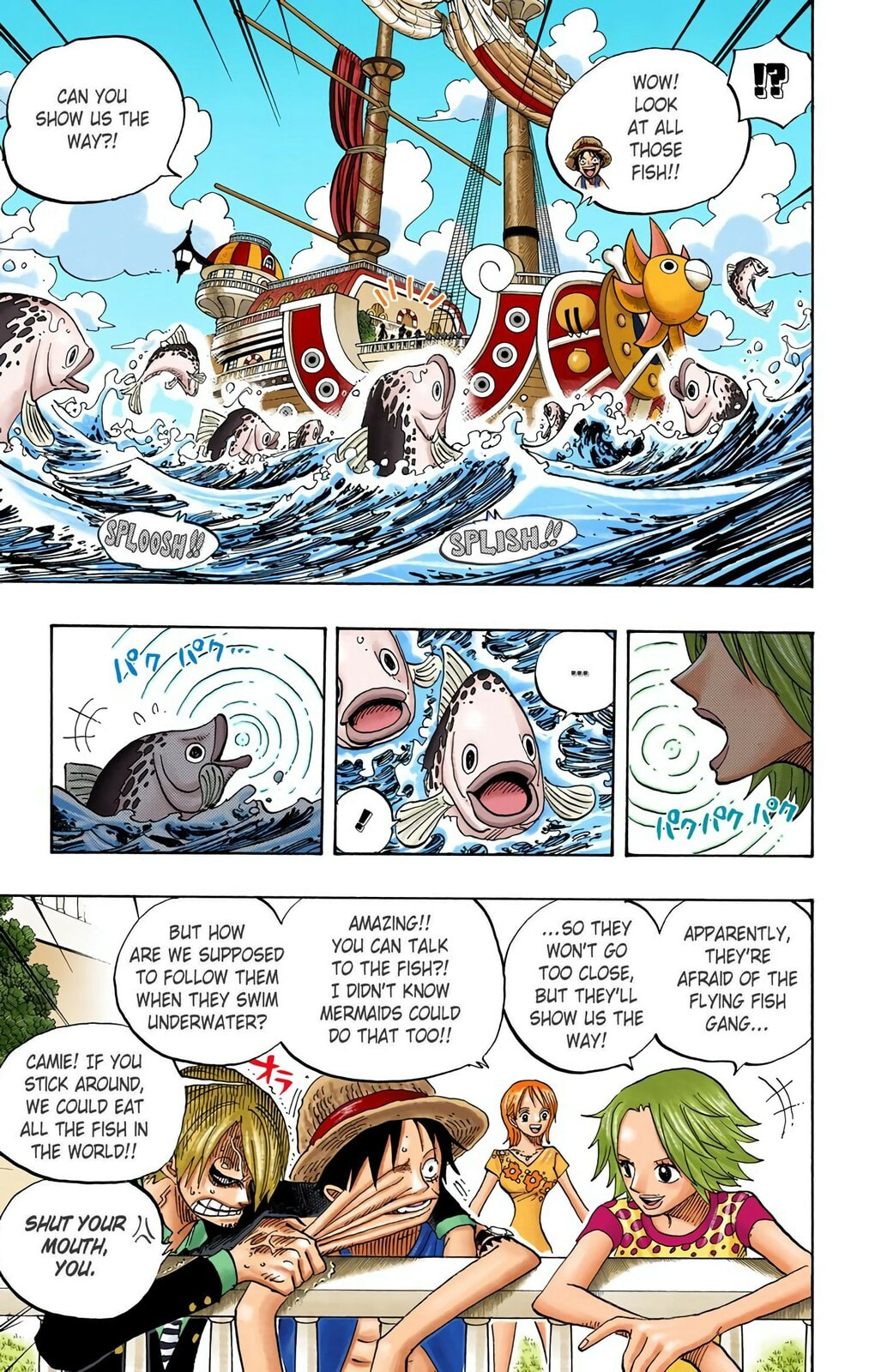 Read One Piece (Colored) chapter 491 image 10 on Lezhin