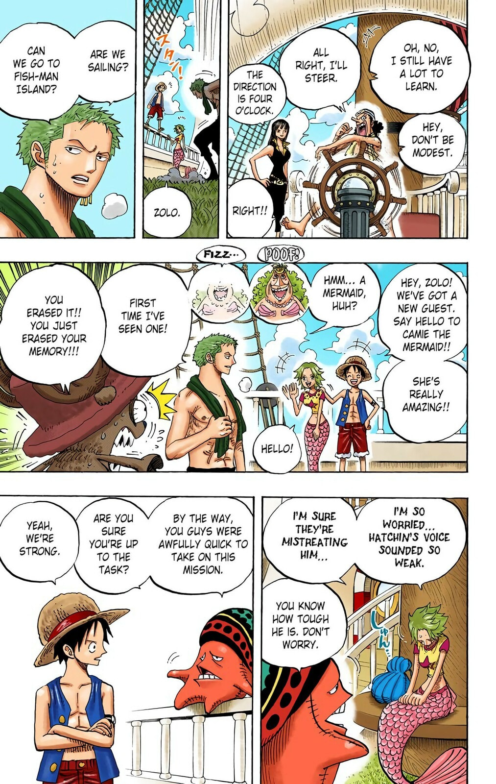 Read One Piece (Colored) chapter 491 image 12 on Lezhin