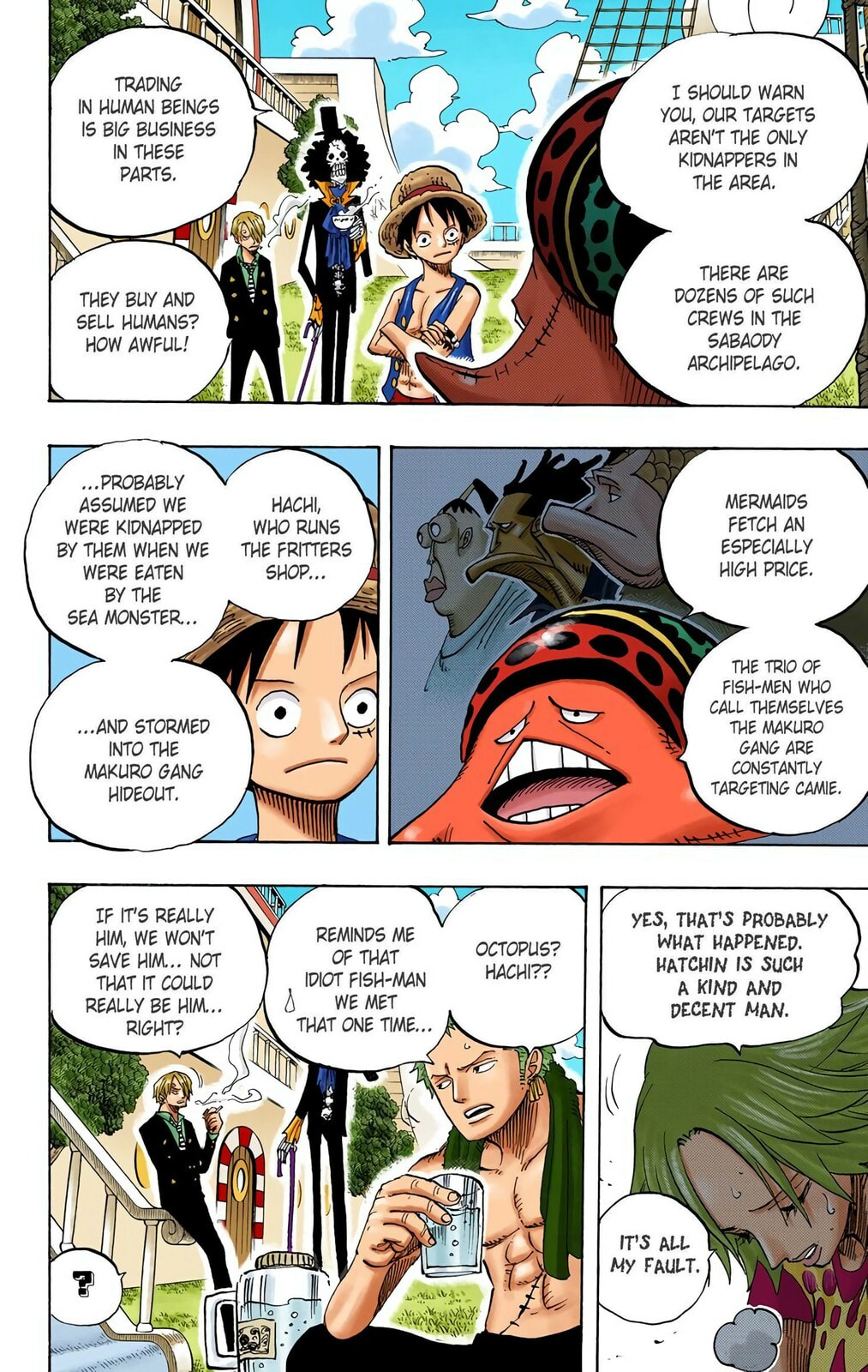 Read One Piece (Colored) chapter 491 image 13 on Lezhin