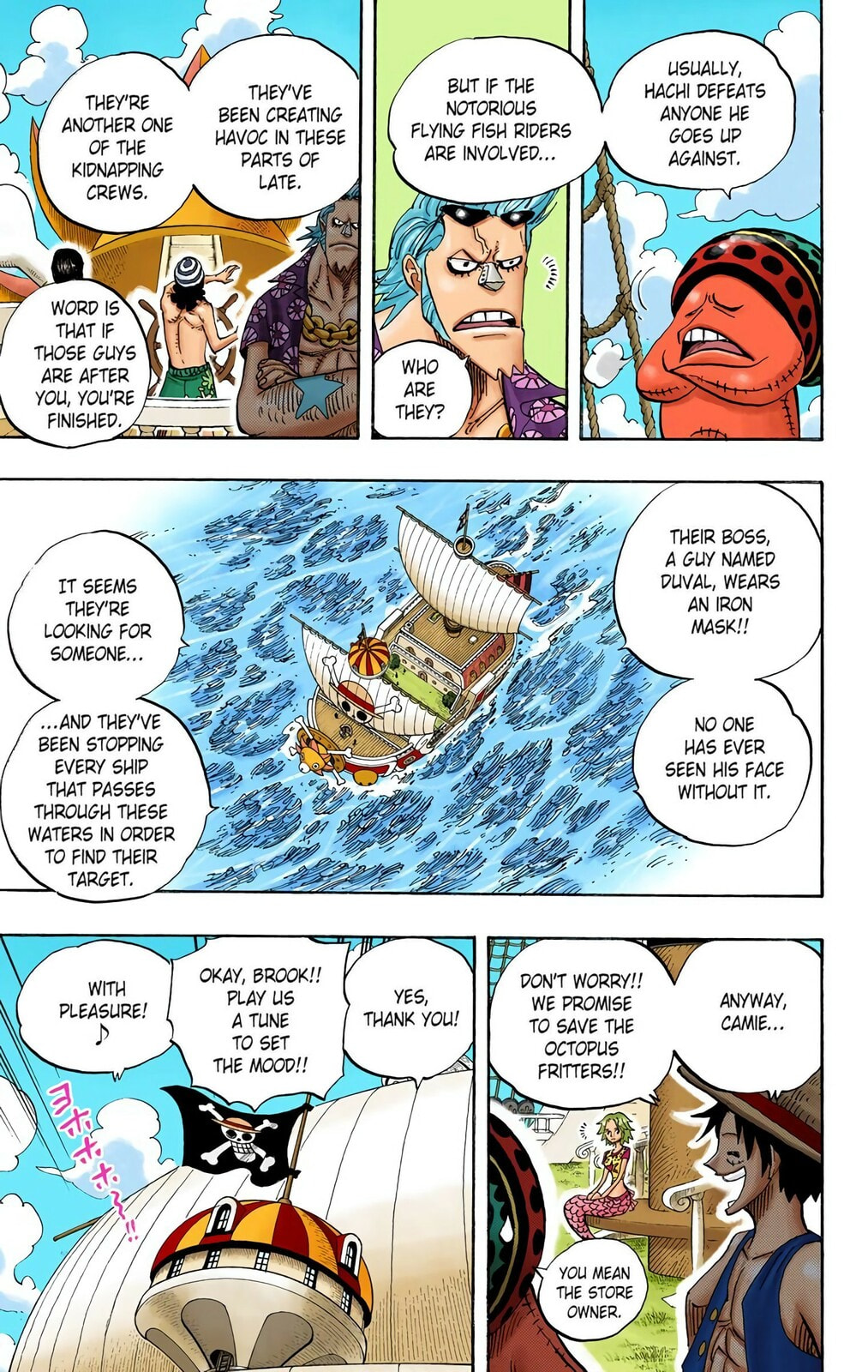 Read One Piece (Colored) chapter 491 image 14 on Lezhin