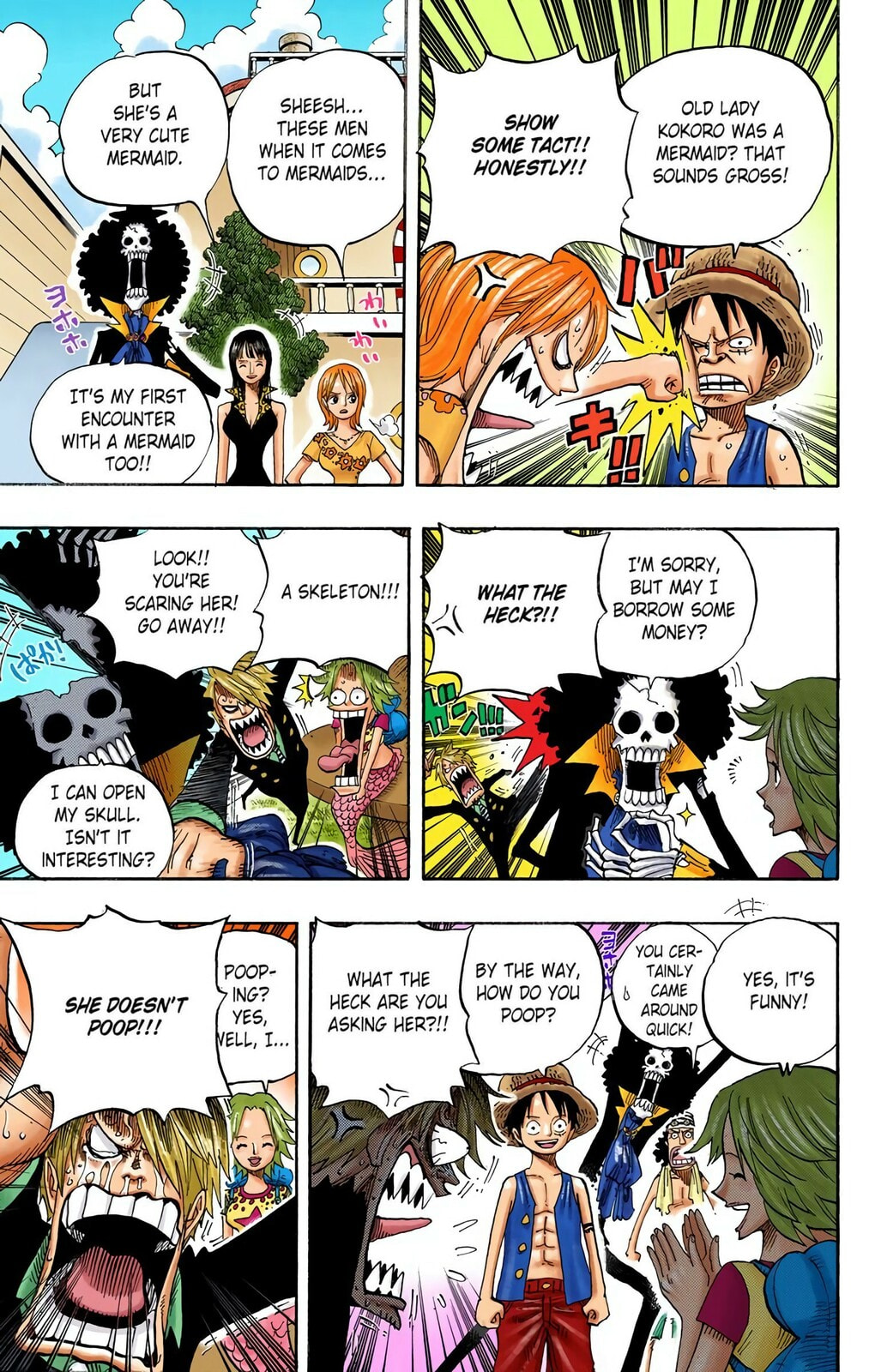 Read One Piece (Colored) chapter 491 image 2 on Lezhin