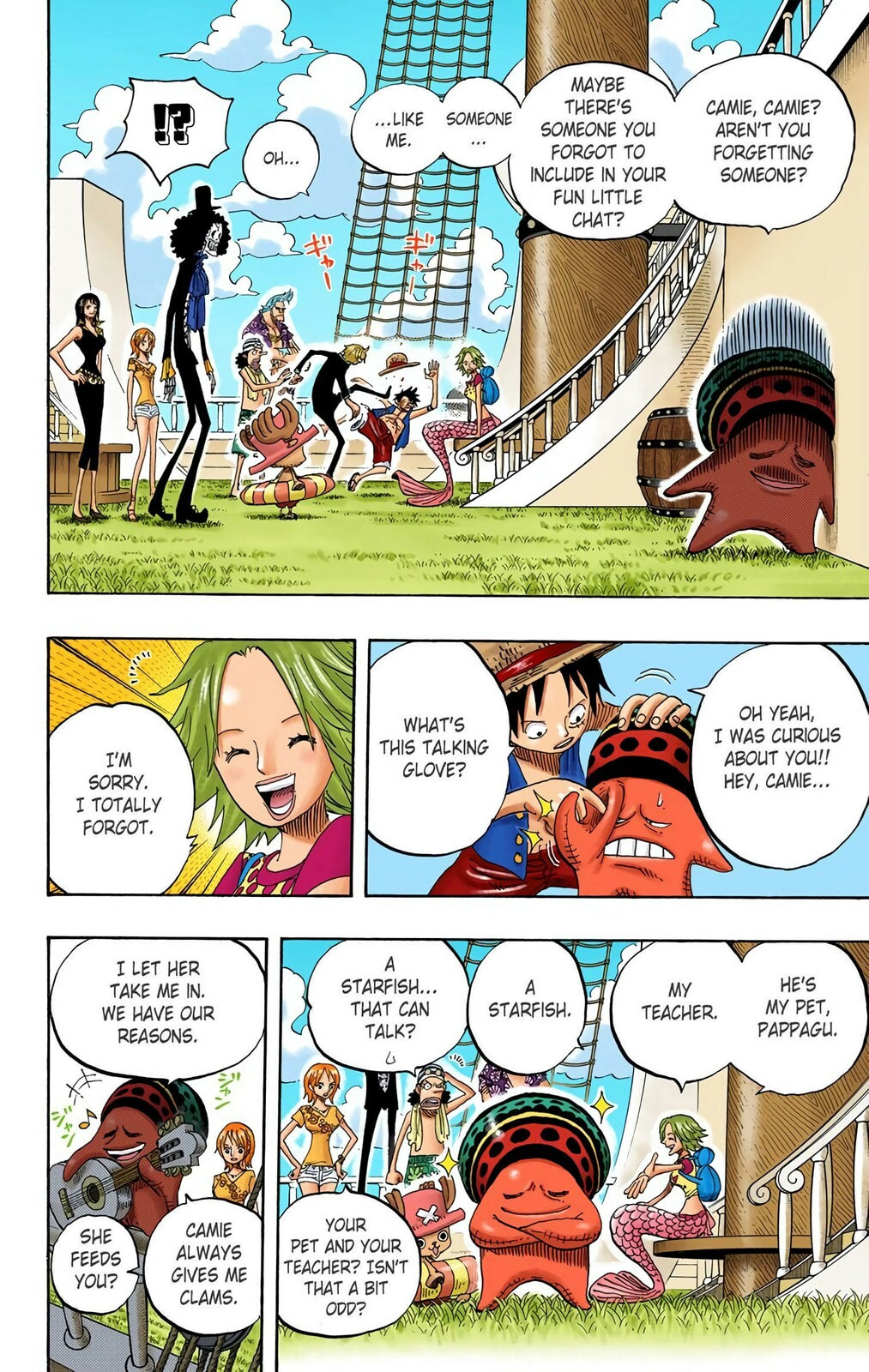 Read One Piece (Colored) chapter 491 image 3 on Lezhin