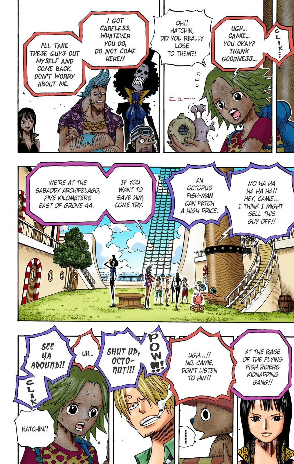 Read One Piece (Colored) chapter 491 image 7 on Lezhin