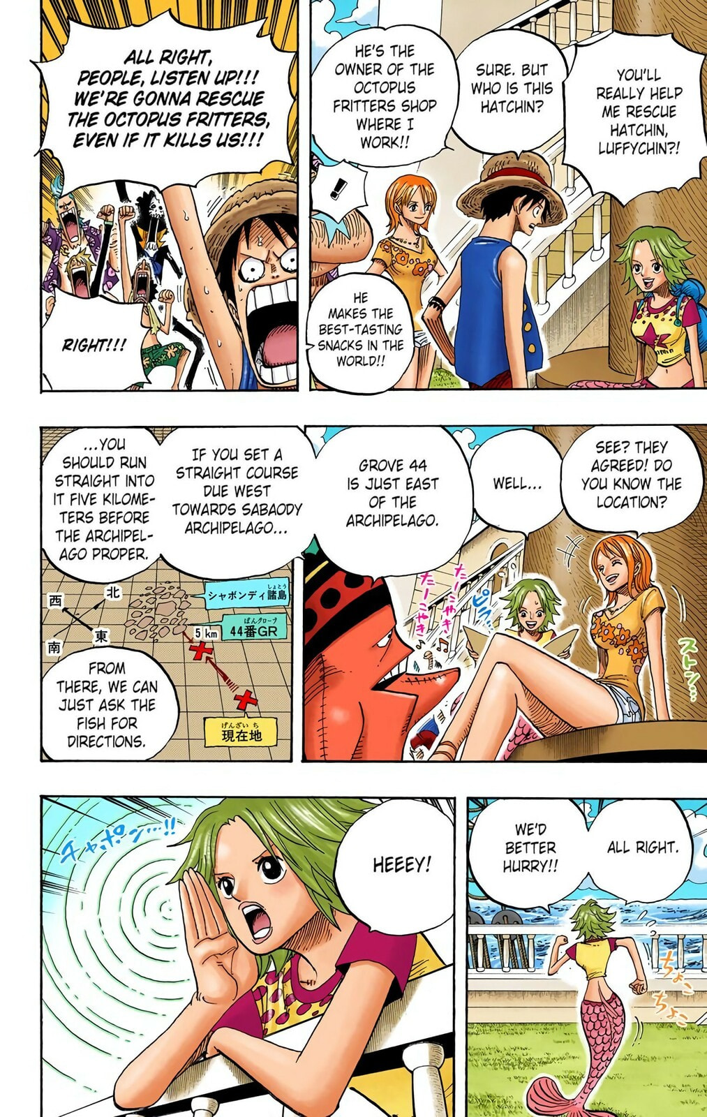 Read One Piece (Colored) chapter 491 image 9 on Lezhin