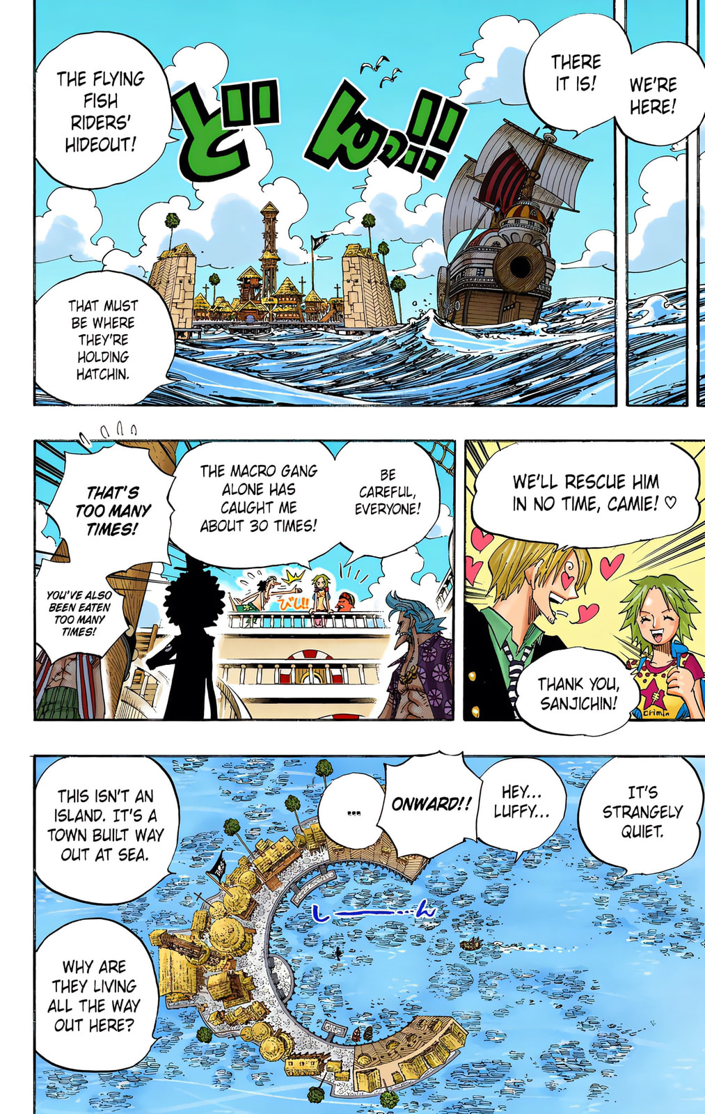 Read One Piece (Colored) chapter 492 image 9 on Lezhin