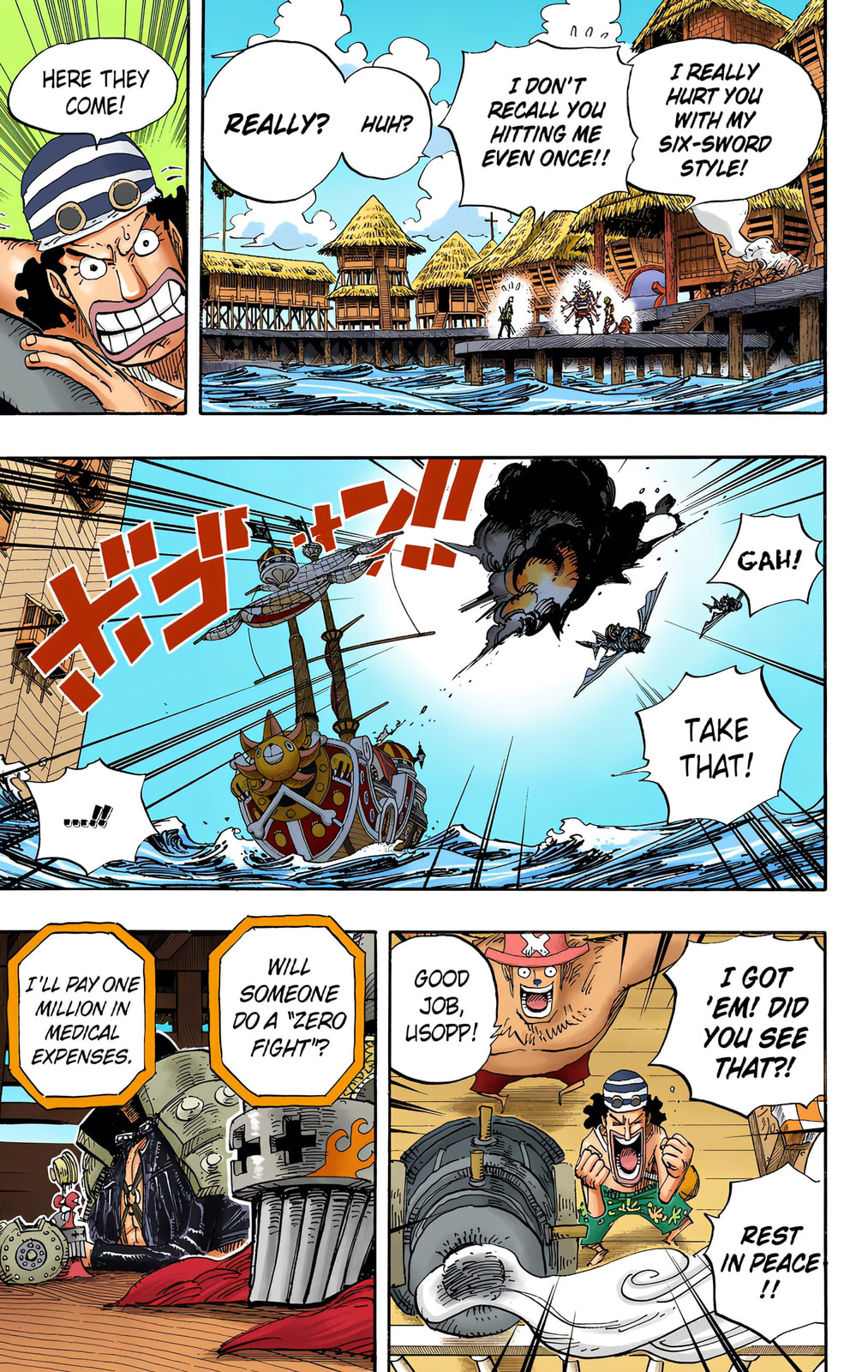 Read One Piece (Colored) chapter 493 image 10 on Lezhin