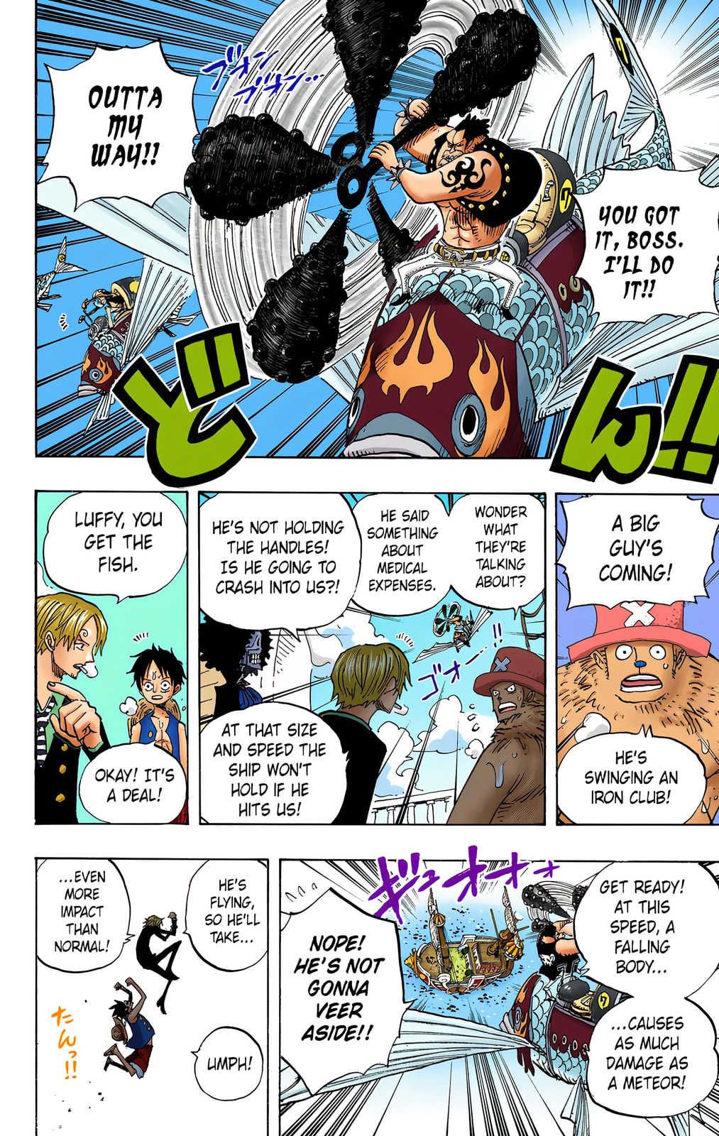 Read One Piece (Colored) chapter 493 image 11 on Lezhin