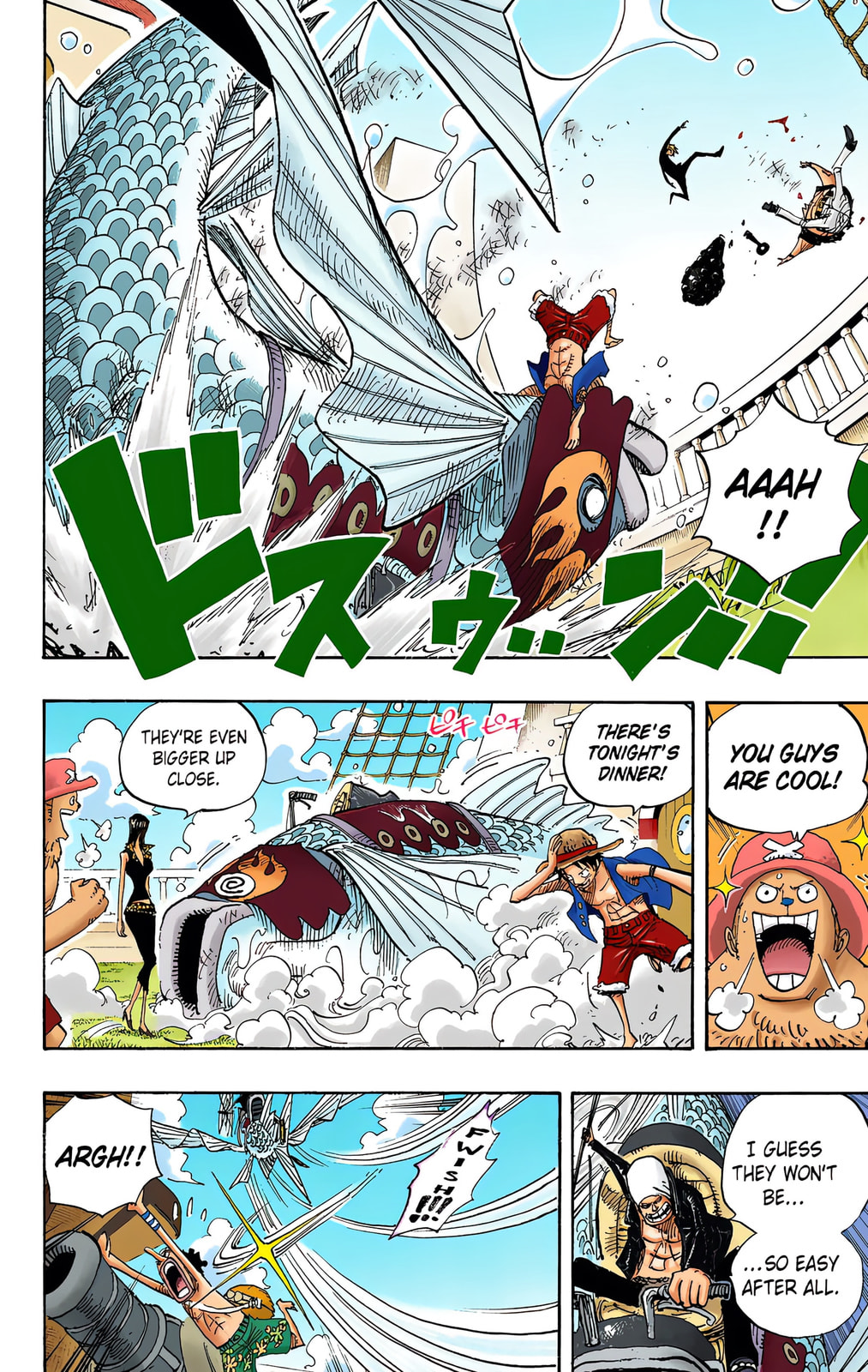 Read One Piece (Colored) chapter 493 image 13 on Lezhin