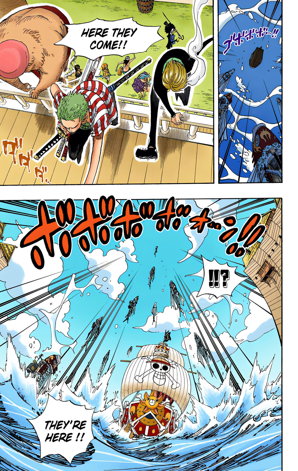 Read One Piece (Colored) chapter 493 image 2 on Lezhin