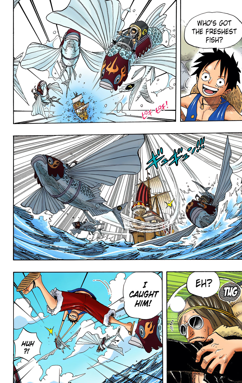 Read One Piece (Colored) chapter 493 image 3 on Lezhin