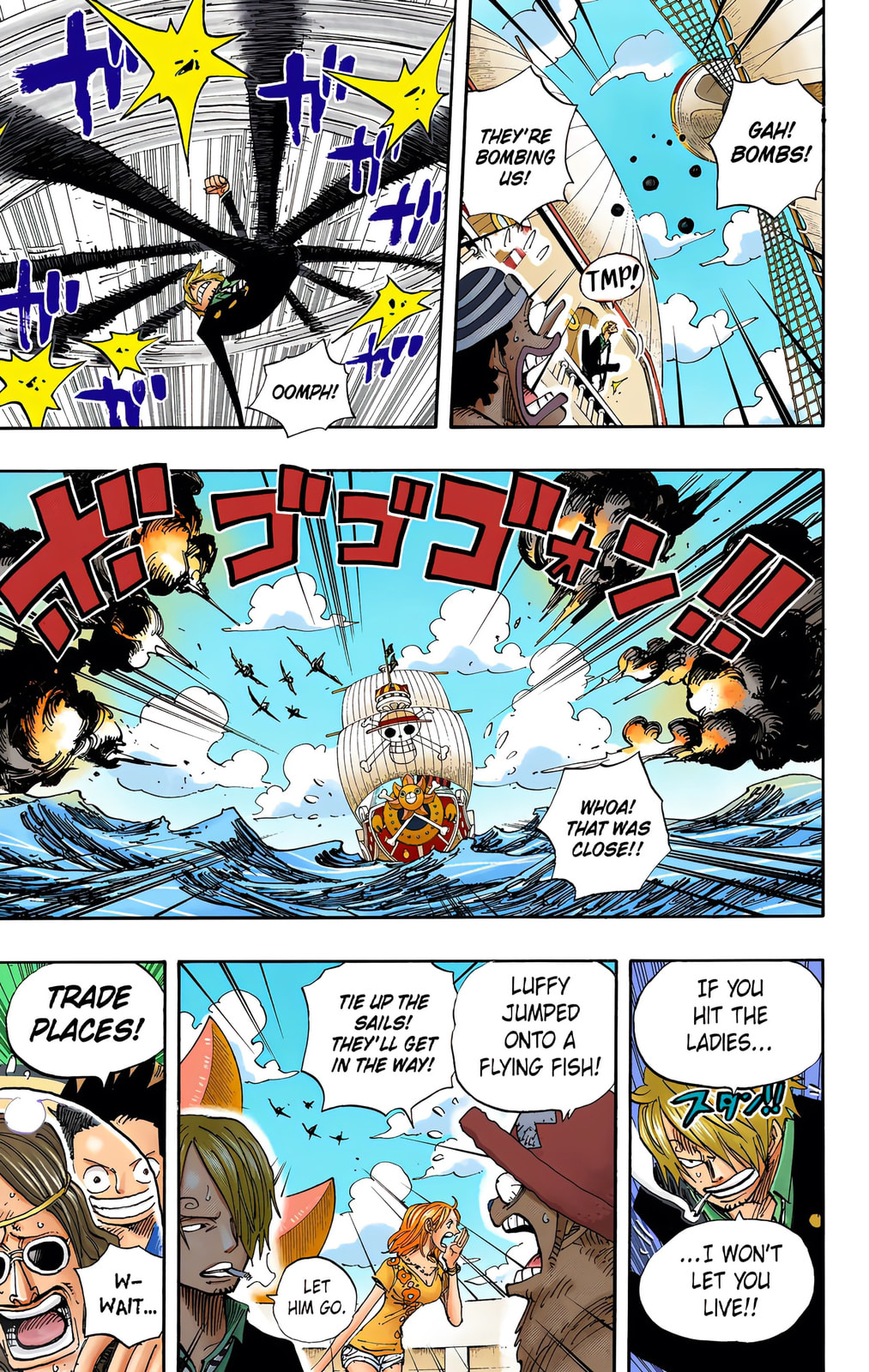 Read One Piece (Colored) chapter 493 image 4 on Lezhin