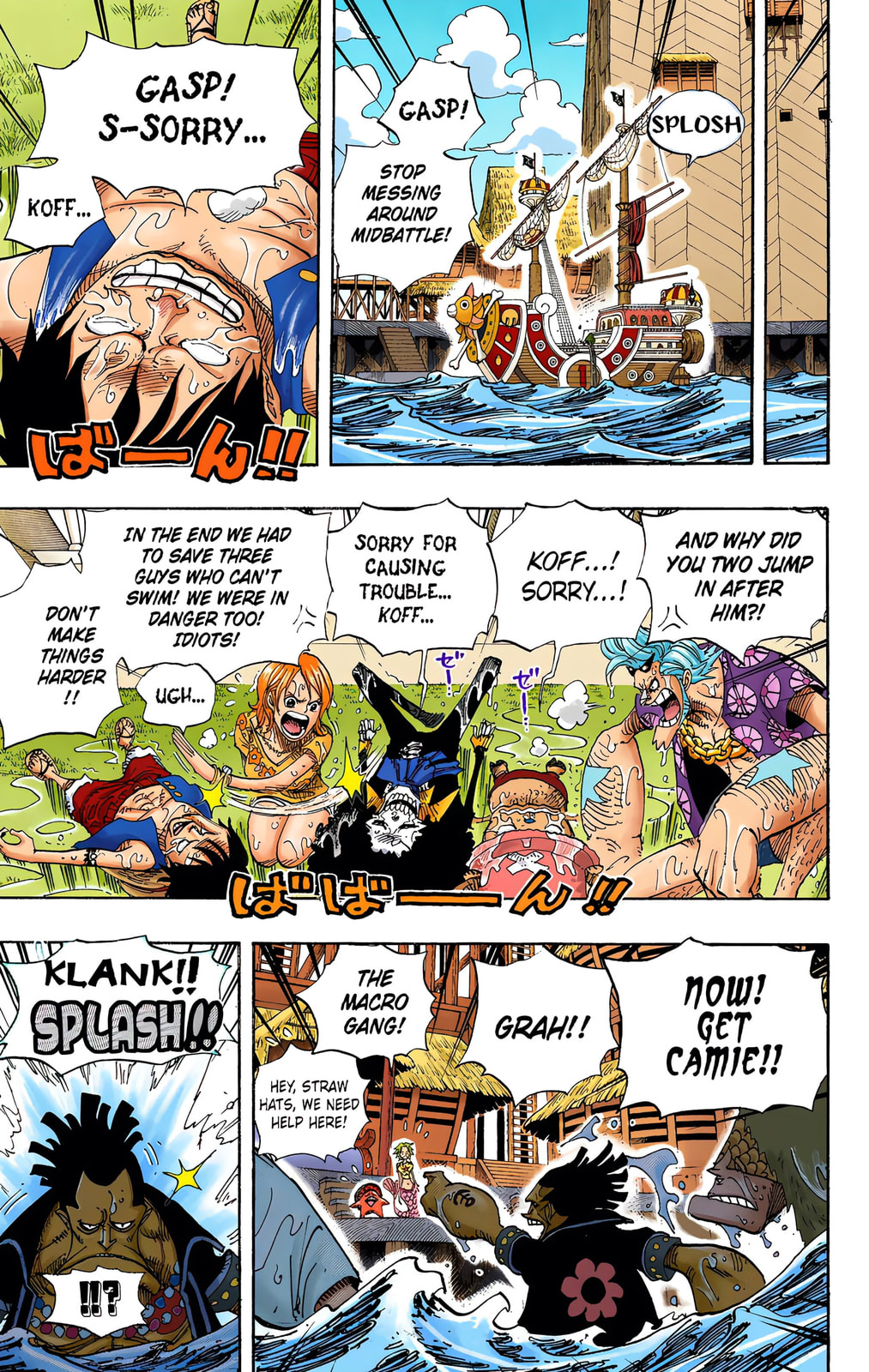 Read One Piece (Colored) chapter 493 image 6 on Lezhin