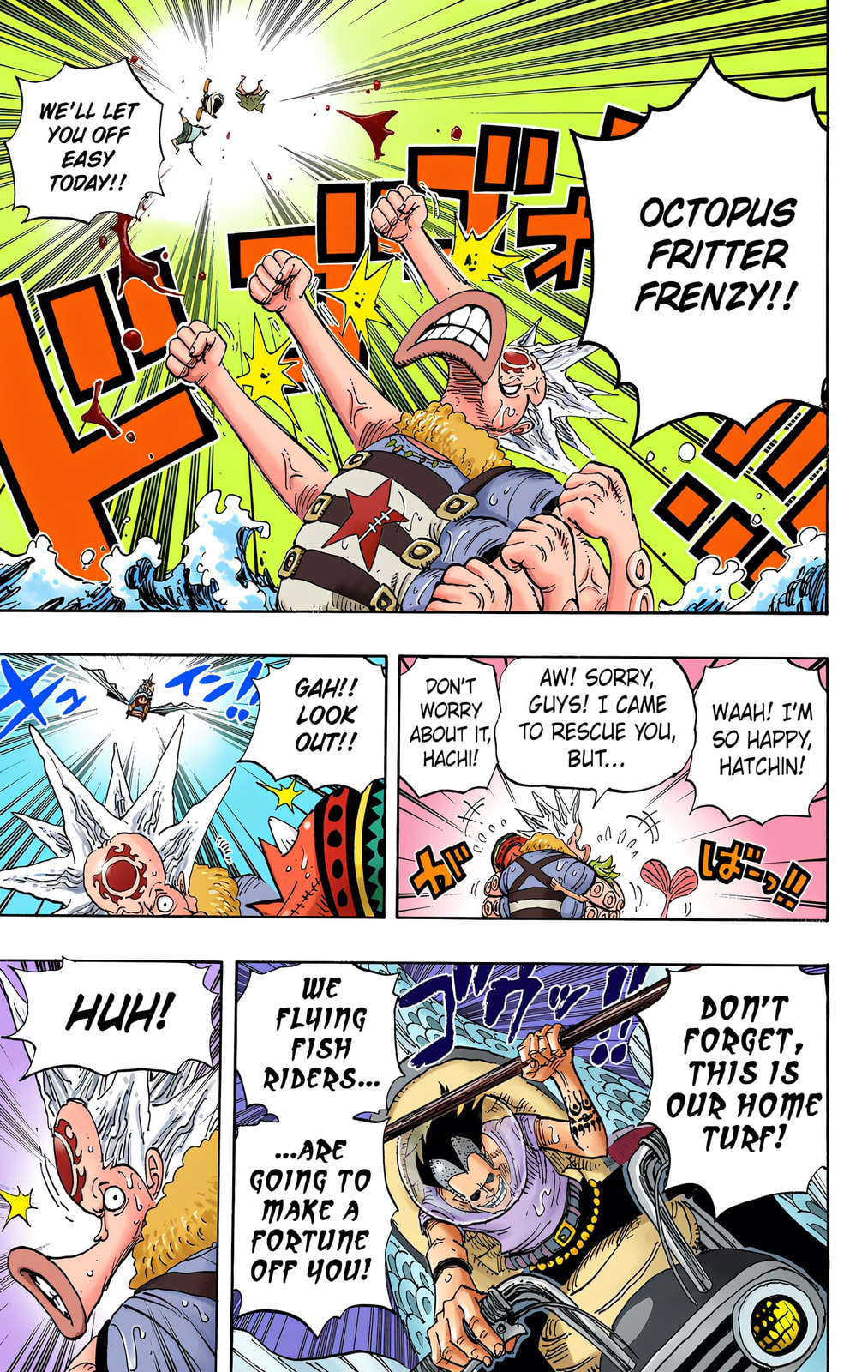 Read One Piece (Colored) chapter 493 image 8 on Lezhin