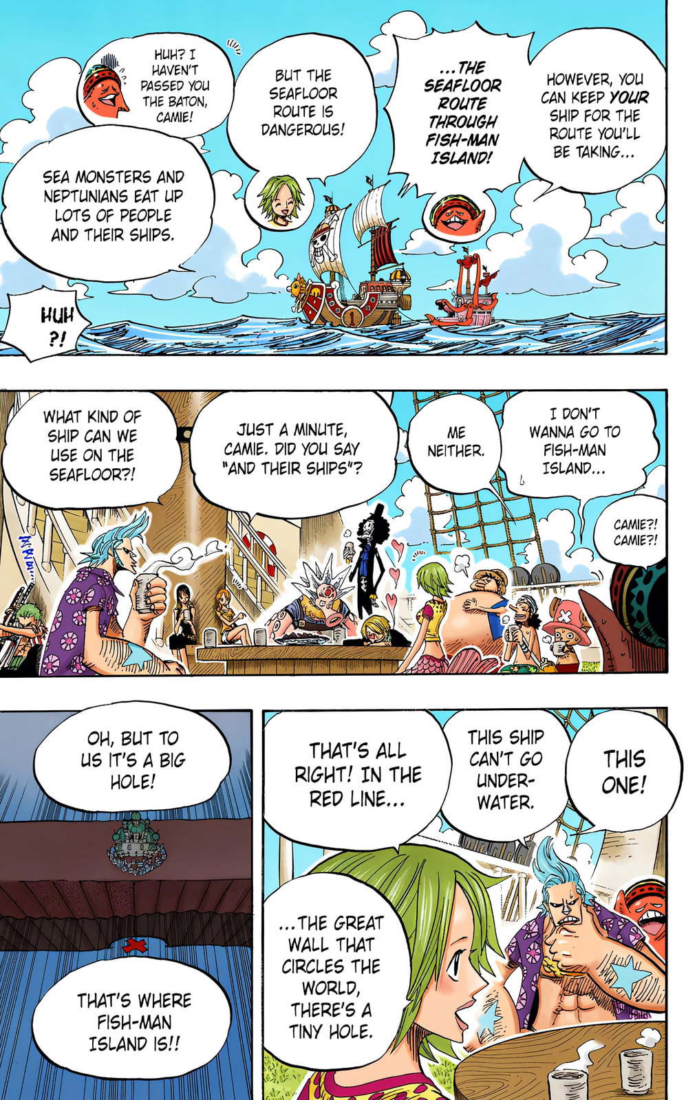 Read One Piece (Colored) chapter 496 image 10 on Lezhin