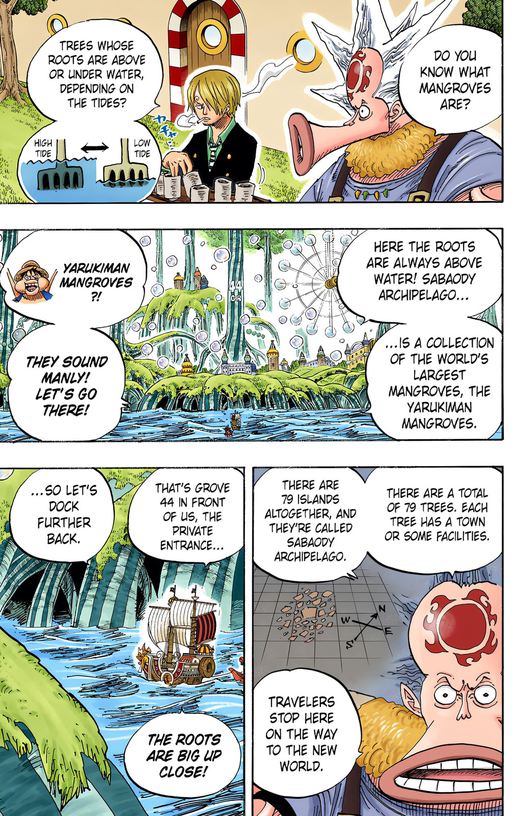 Read One Piece (Colored) chapter 496 image 13 on Lezhin