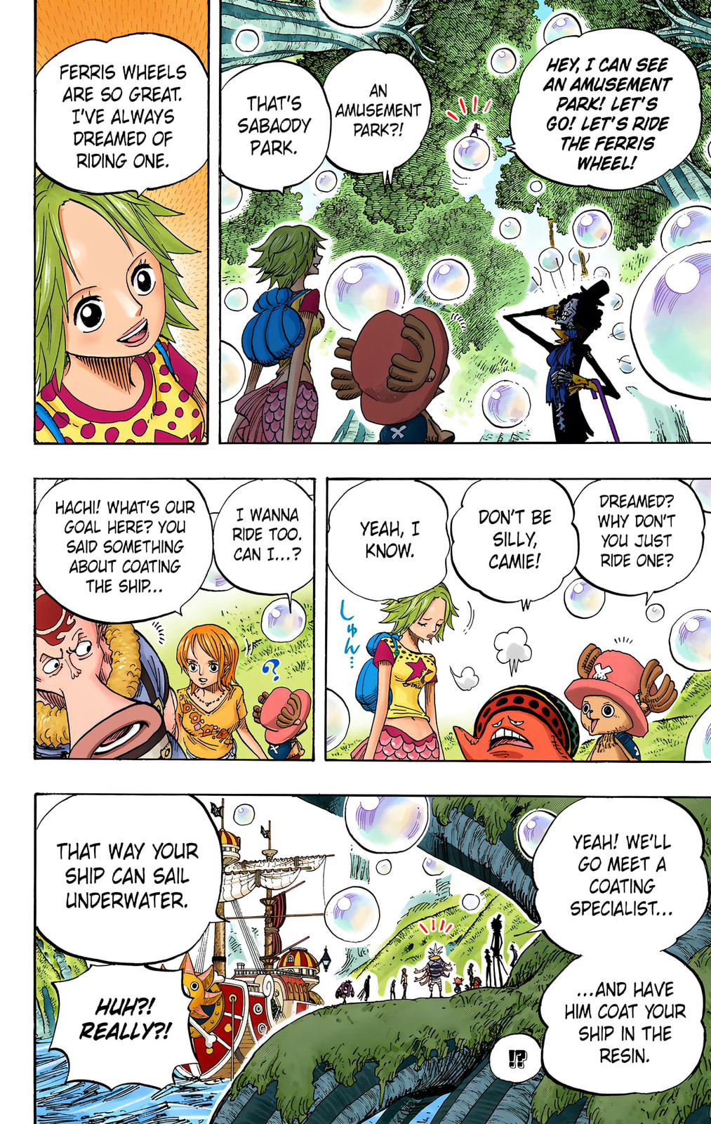Read One Piece (Colored) chapter 496 image 16 on Lezhin