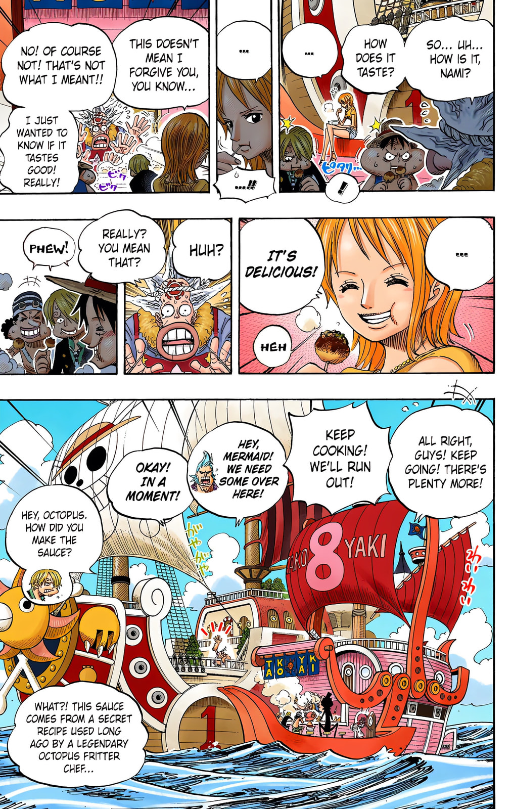 Read One Piece (Colored) chapter 496 image 2 on Lezhin