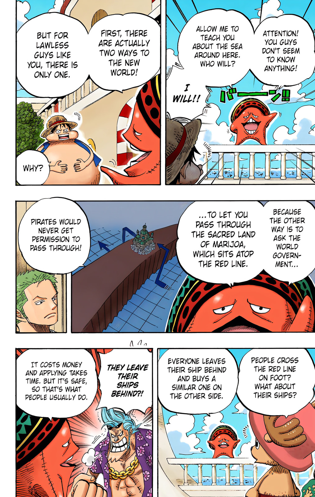 Read One Piece (Colored) chapter 496 image 9 on Lezhin