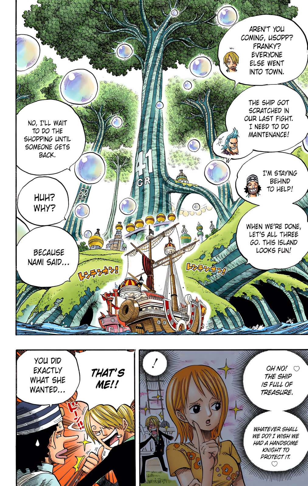 Read One Piece (Colored) chapter 497 image 1 on Lezhin