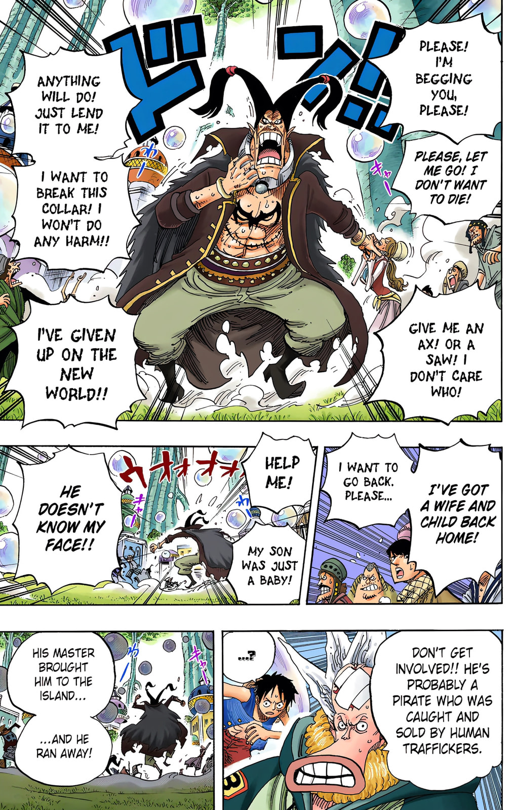 Read One Piece (Colored) chapter 497 image 12 on Lezhin