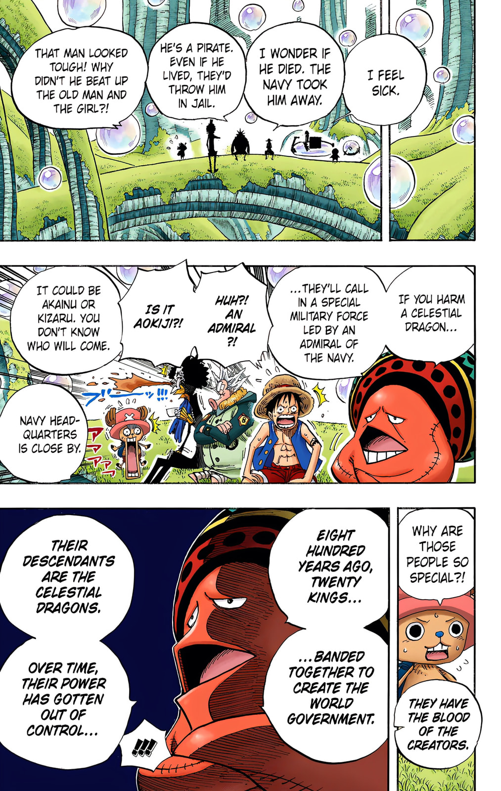 Read One Piece (Colored) chapter 497 image 18 on Lezhin