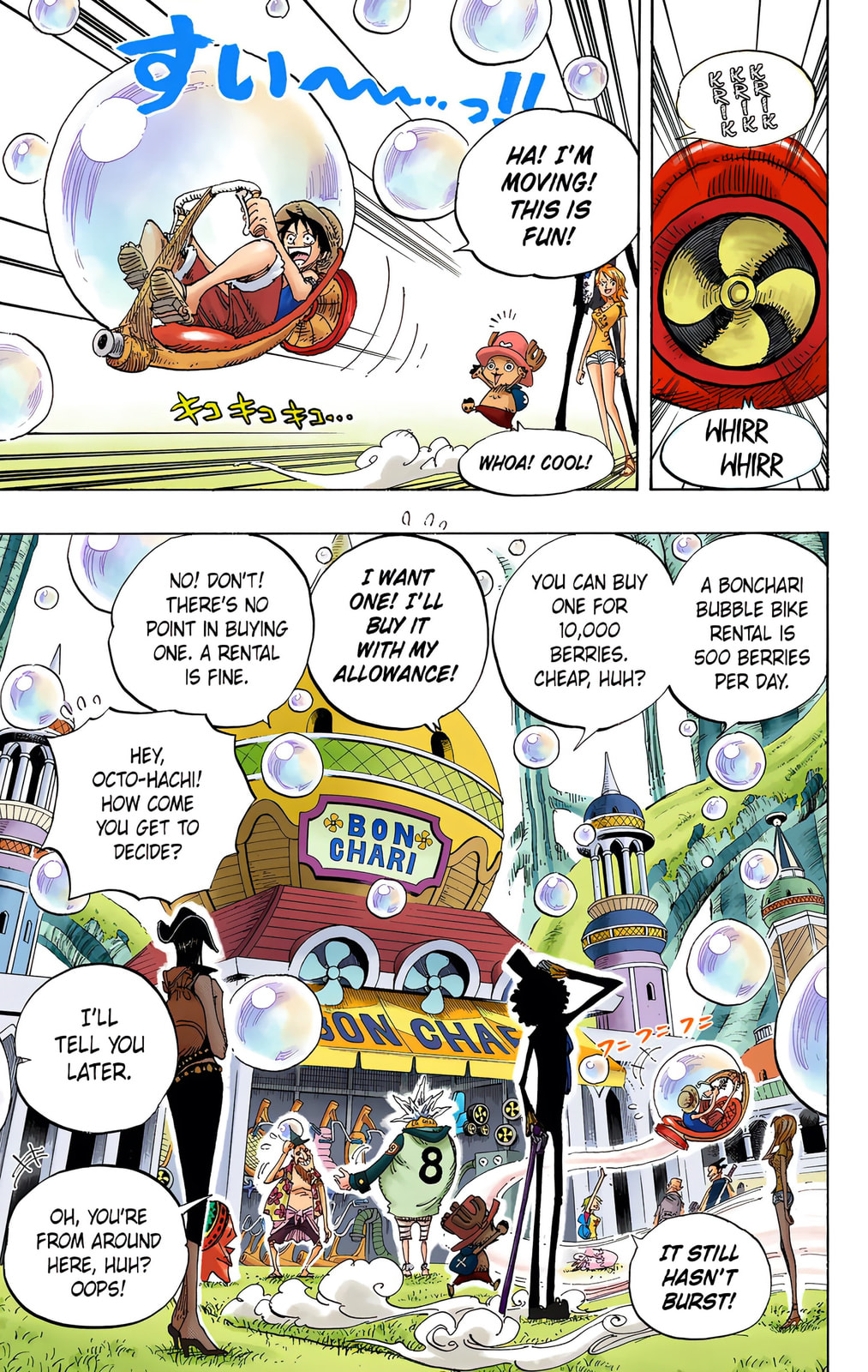 Read One Piece (Colored) chapter 497 image 6 on Lezhin
