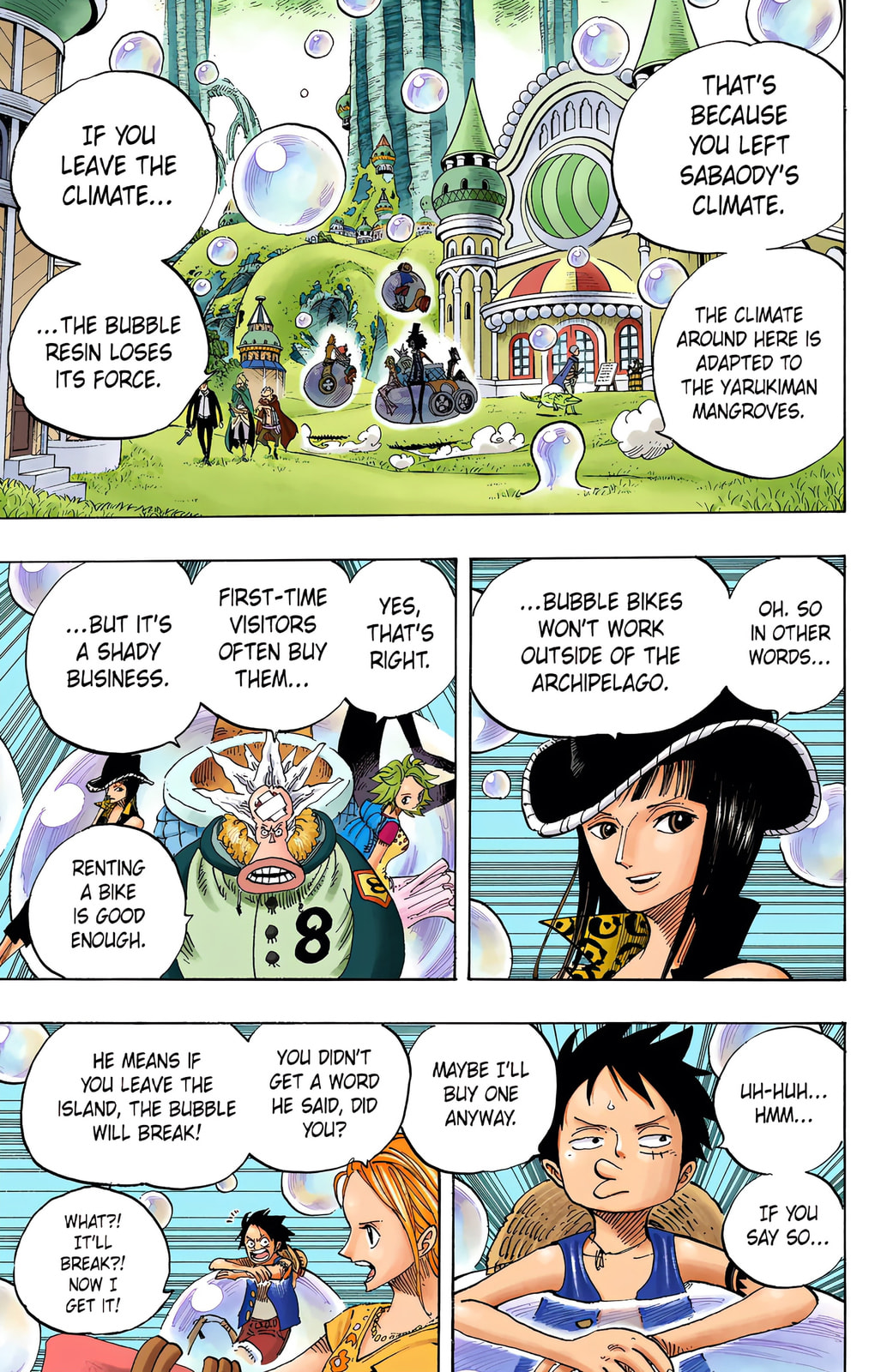 Read One Piece (Colored) chapter 497 image 8 on Lezhin