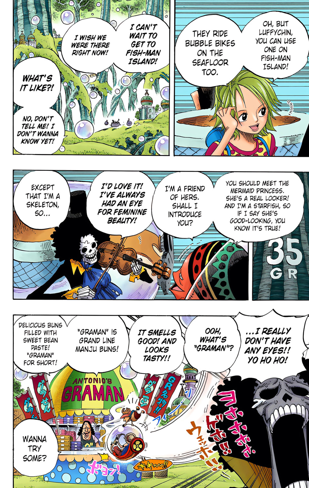 Read One Piece (Colored) chapter 497 image 9 on Lezhin