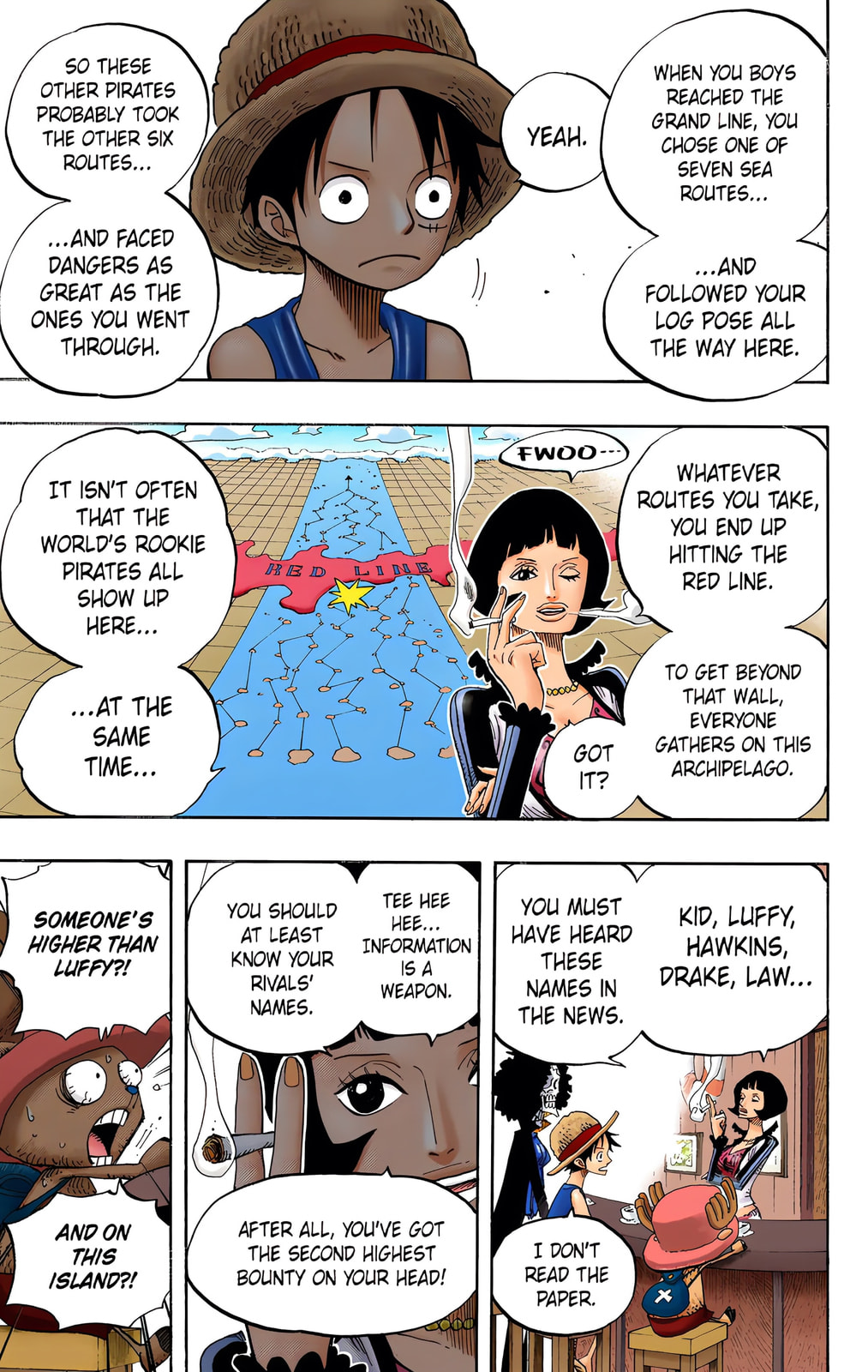 Read One Piece (Colored) chapter 498 image 10 on Lezhin