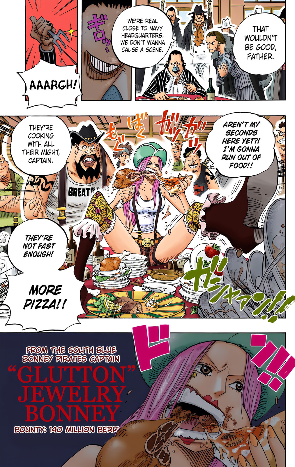 Read One Piece (Colored) chapter 498 image 12 on Lezhin