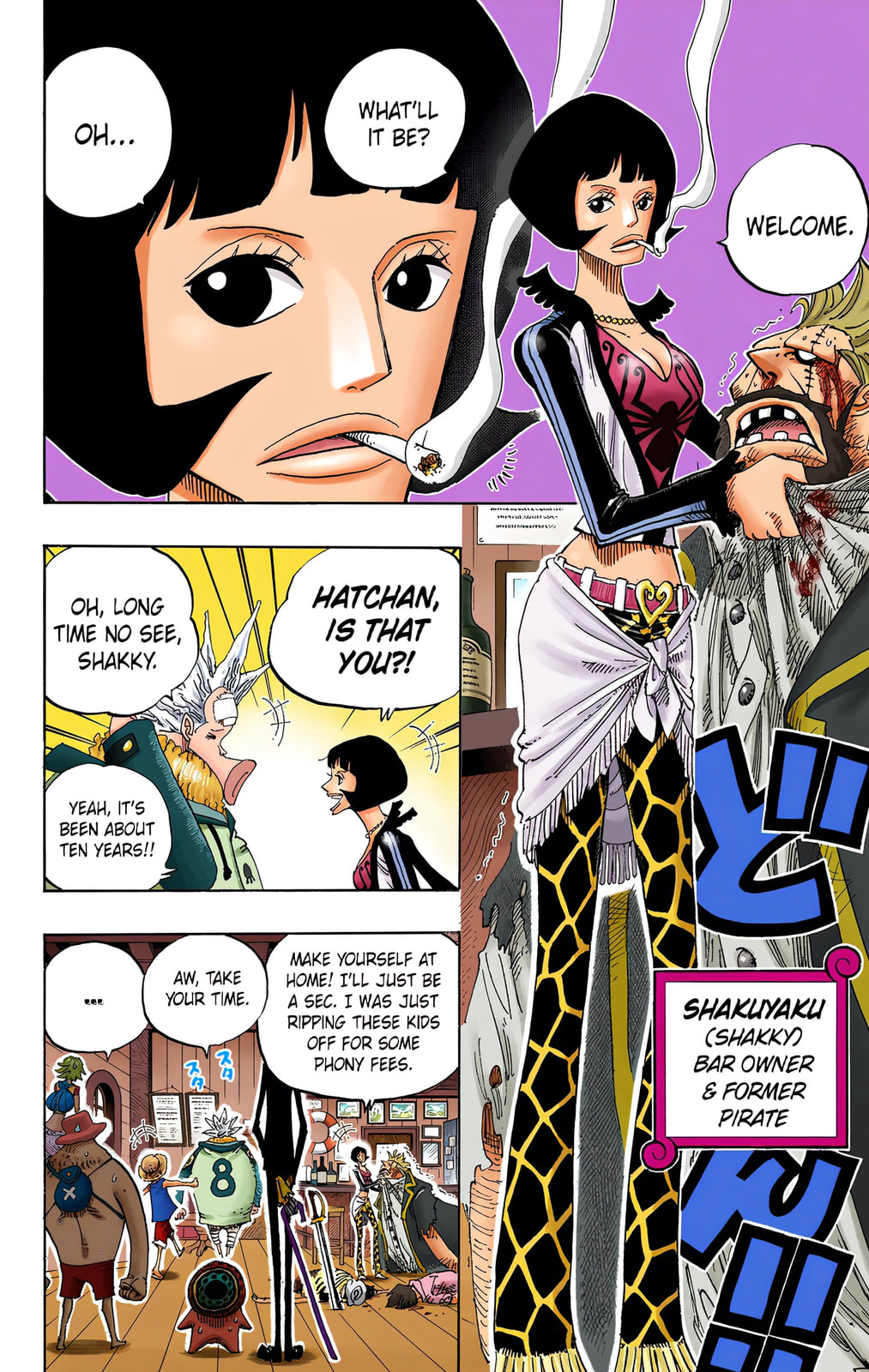 Read One Piece (Colored) chapter 498 image 5 on Lezhin